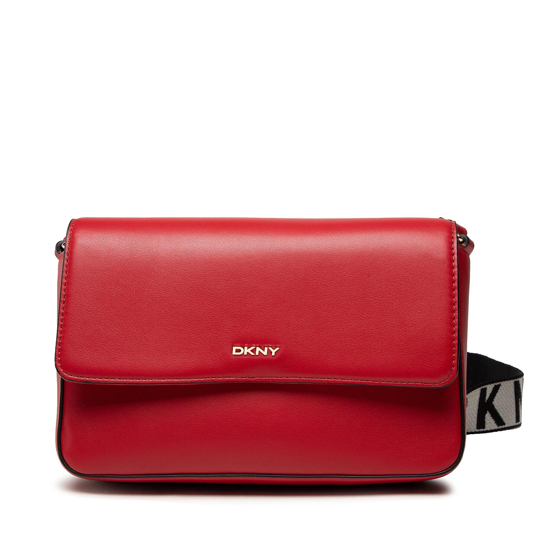 DKNY Дамска чанта Winonna Md Flap Cbod R12EKM63 Червен - Pepit.bg