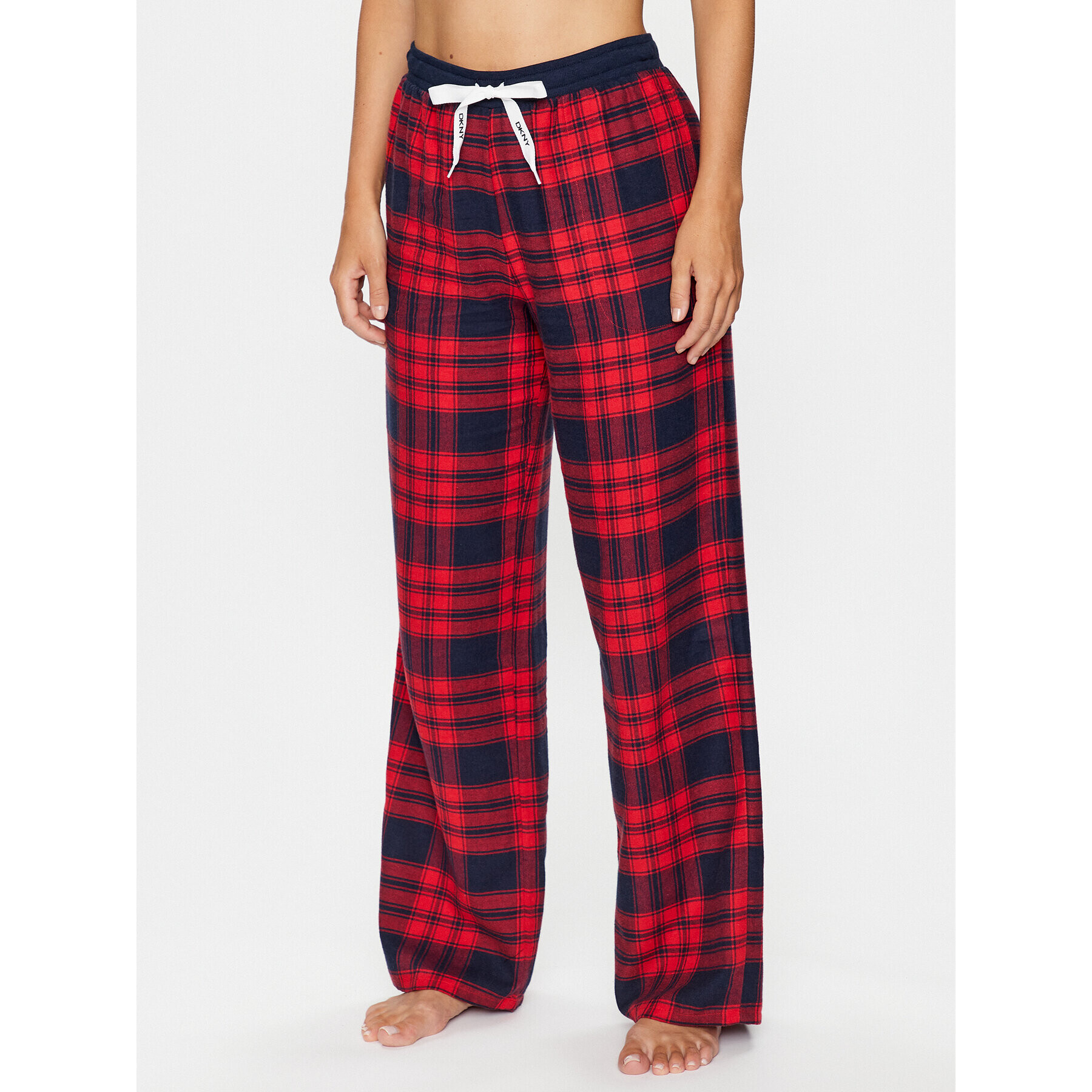 DKNY Долнище на пижама YI2722591 Червен Relaxed Fit - Pepit.bg