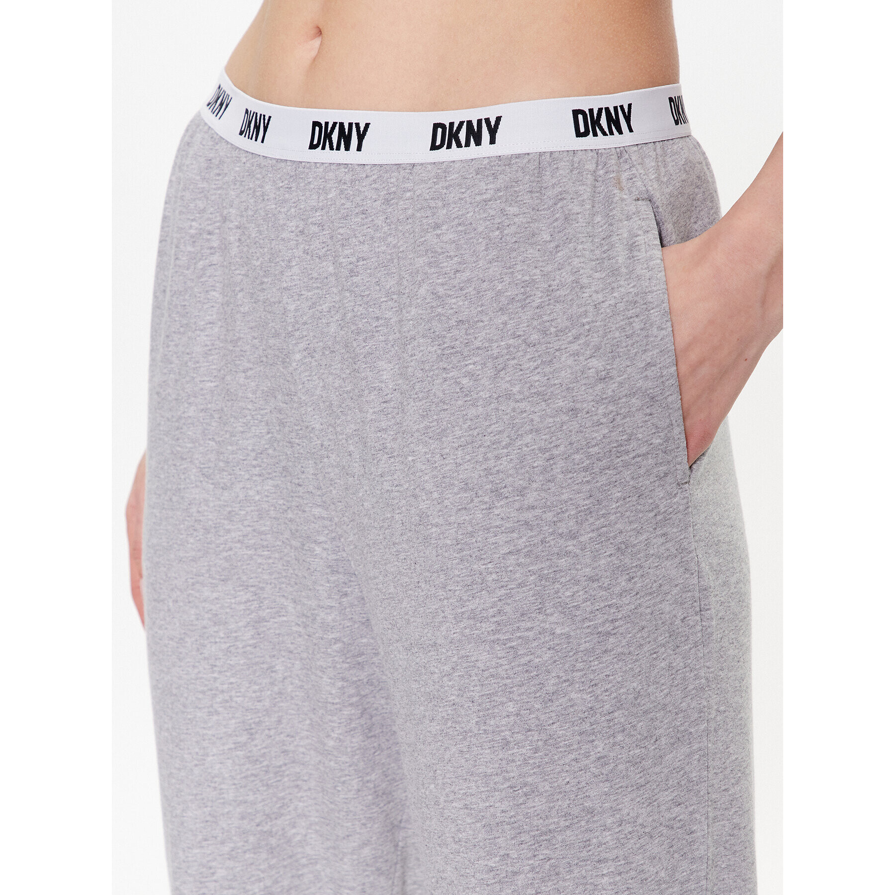 DKNY Долнище на пижама YI2822635 Сив Regular Fit - Pepit.bg