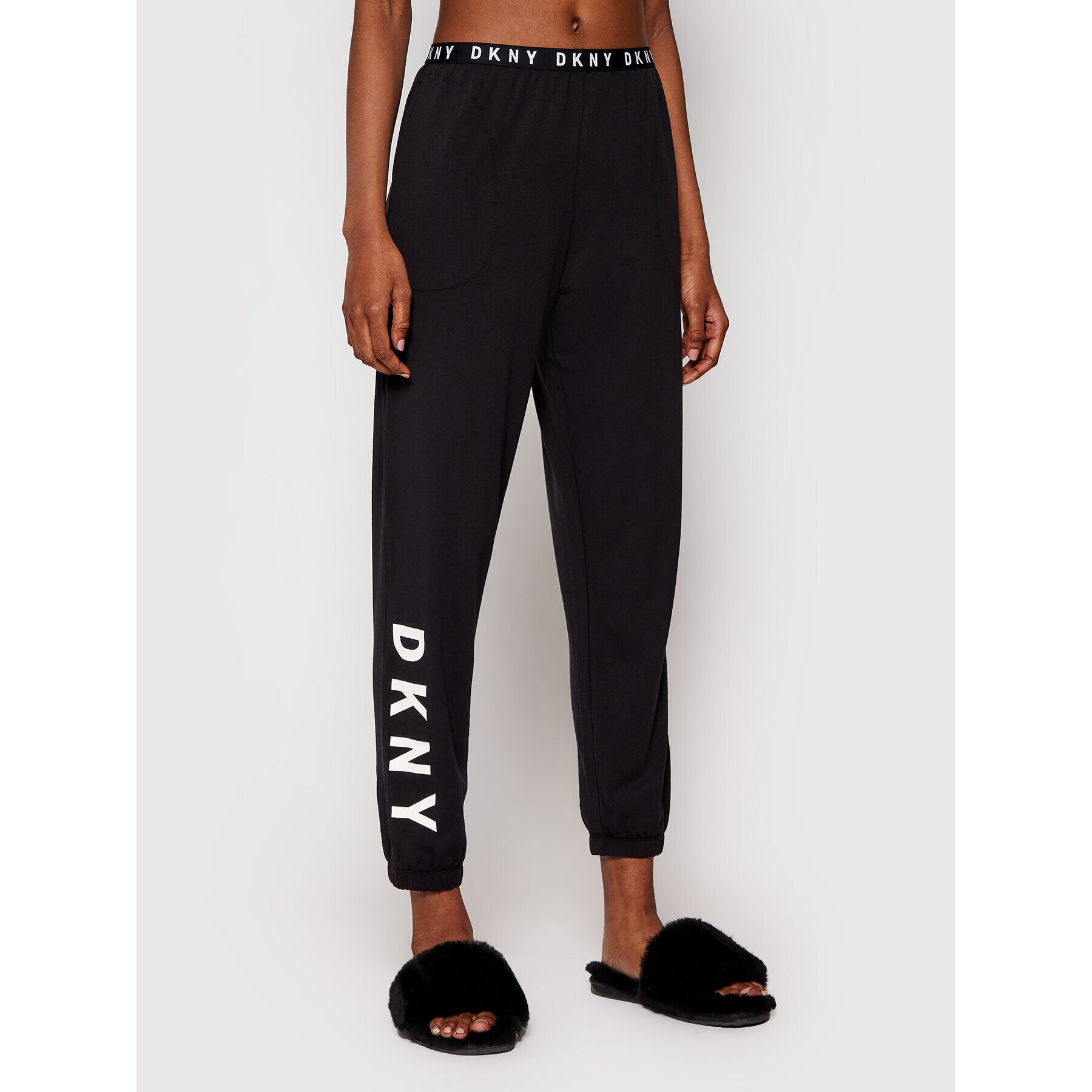 DKNY Долнище на пижама YI2722453 Черен - Pepit.bg