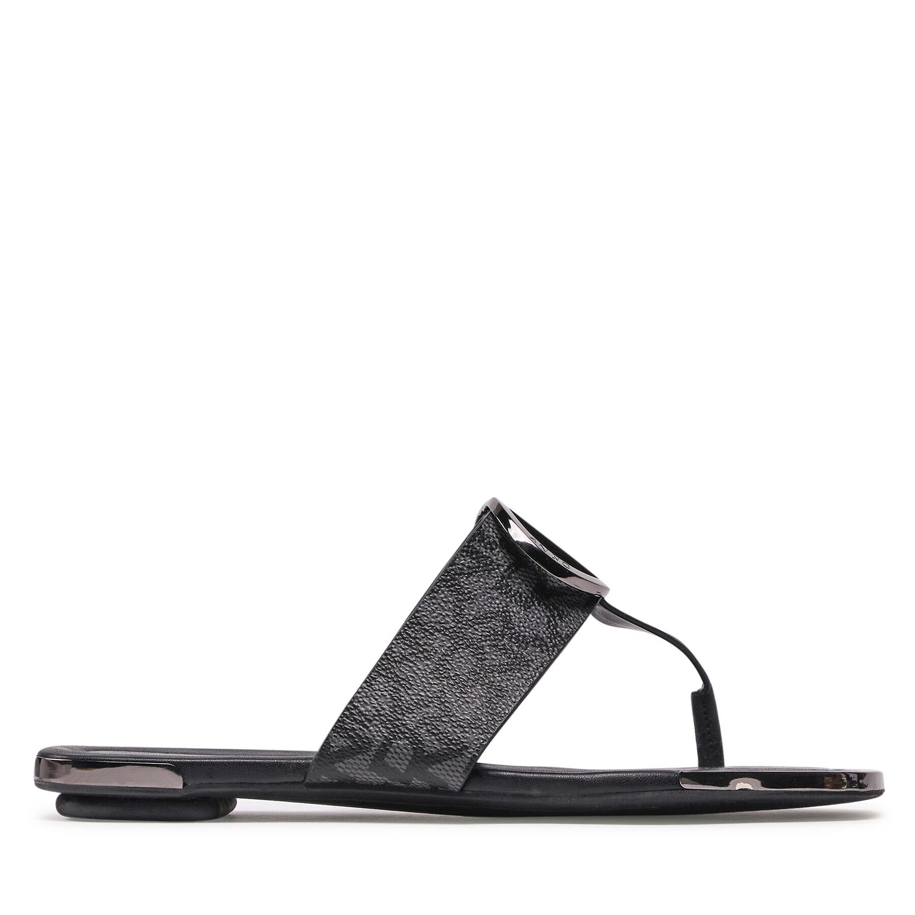 DKNY Джапанки Halcott K1241482 Черен - Pepit.bg