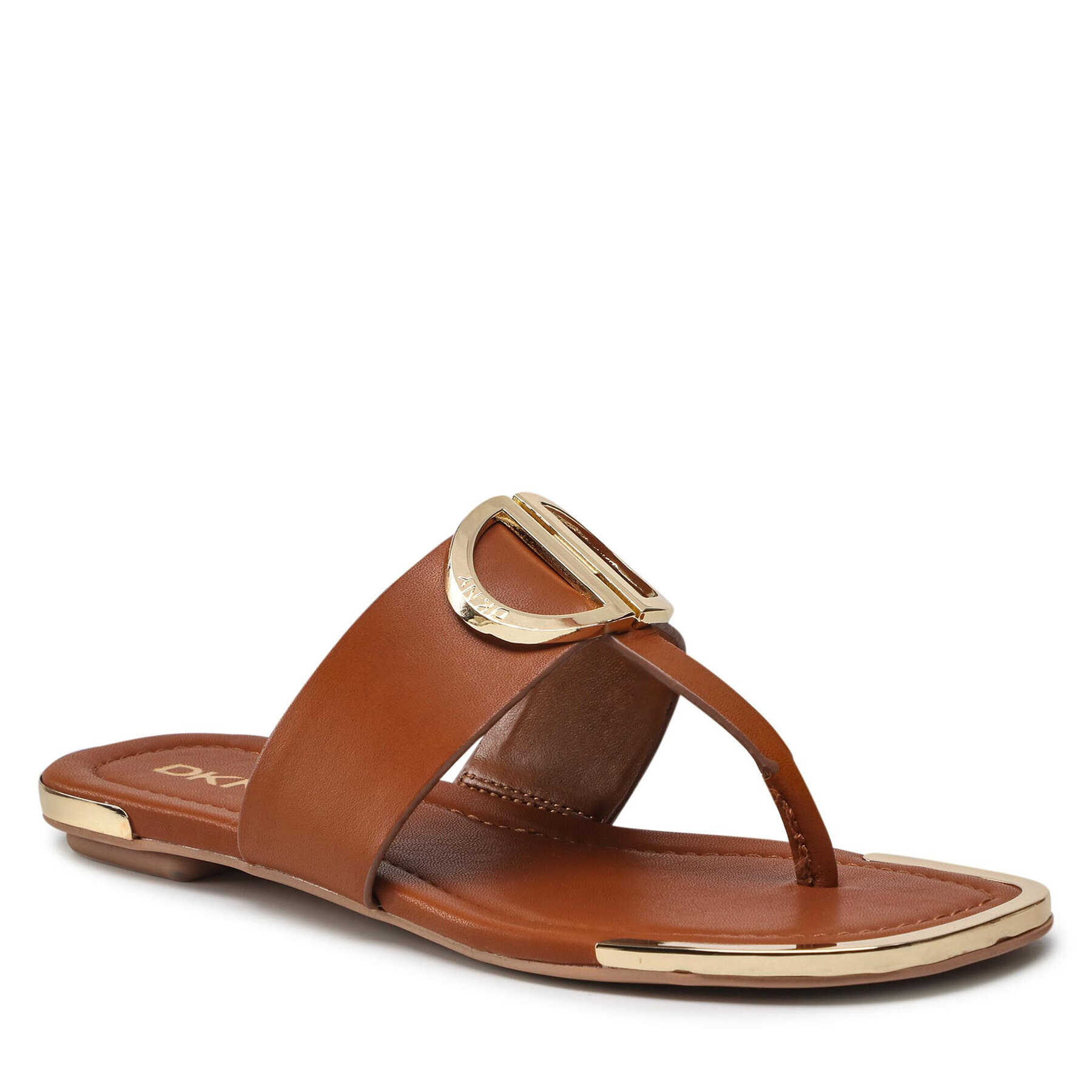 DKNY Джапанки Halcott K4051669 Кафяв - Pepit.bg