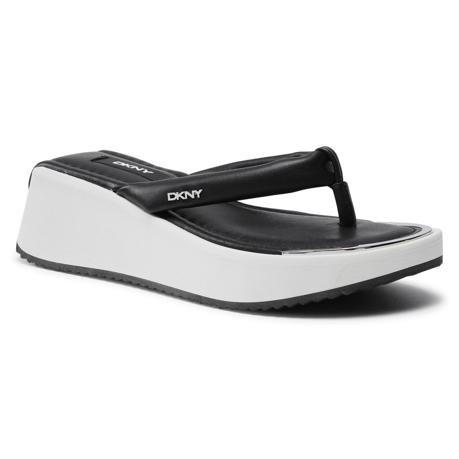 DKNY Джапанки Maeryn K1150335 Черен - Pepit.bg