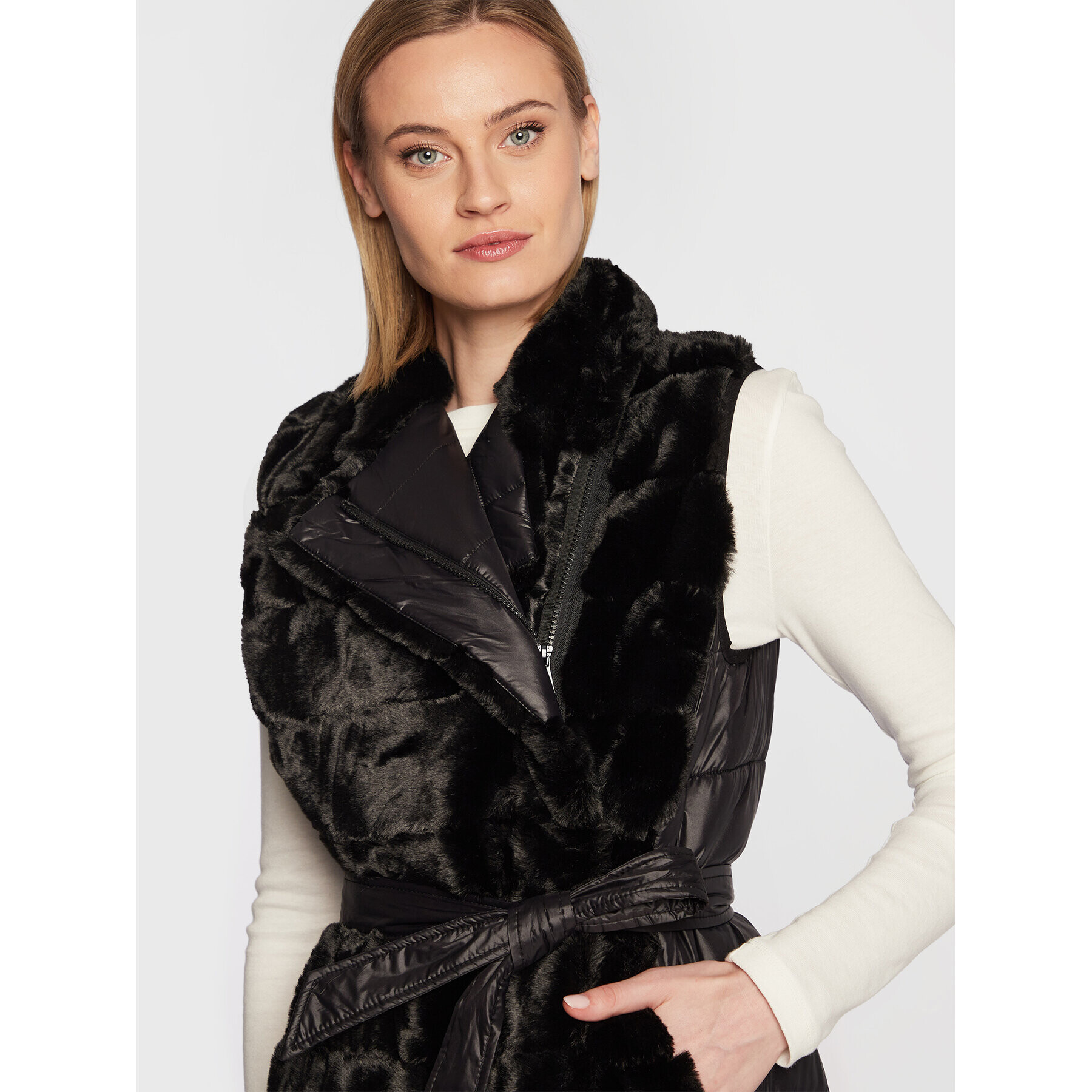 DKNY Елек P2MT6K05 Черен Regular Fit - Pepit.bg
