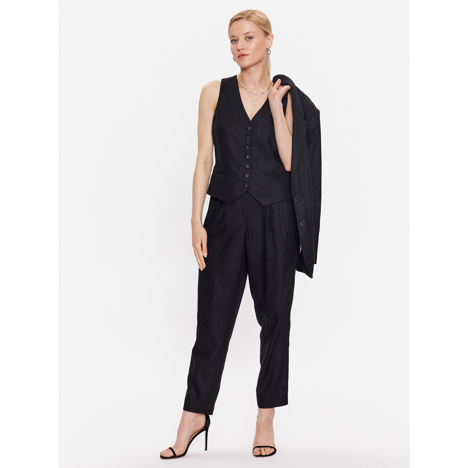 DKNY Елек P3DTCR51 Черен Regular Fit - Pepit.bg