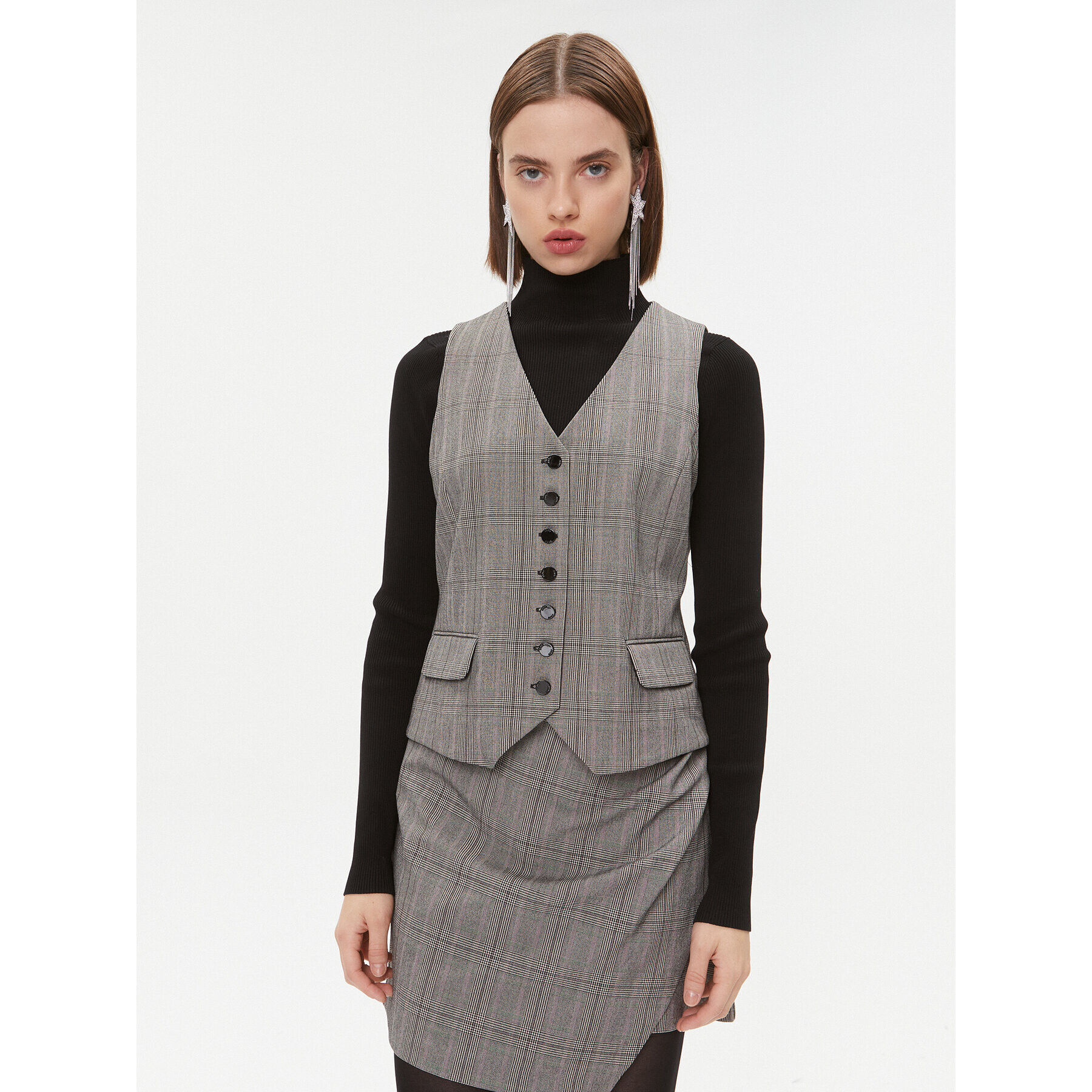 DKNY Елек P3GTRU61 Сив Regular Fit - Pepit.bg