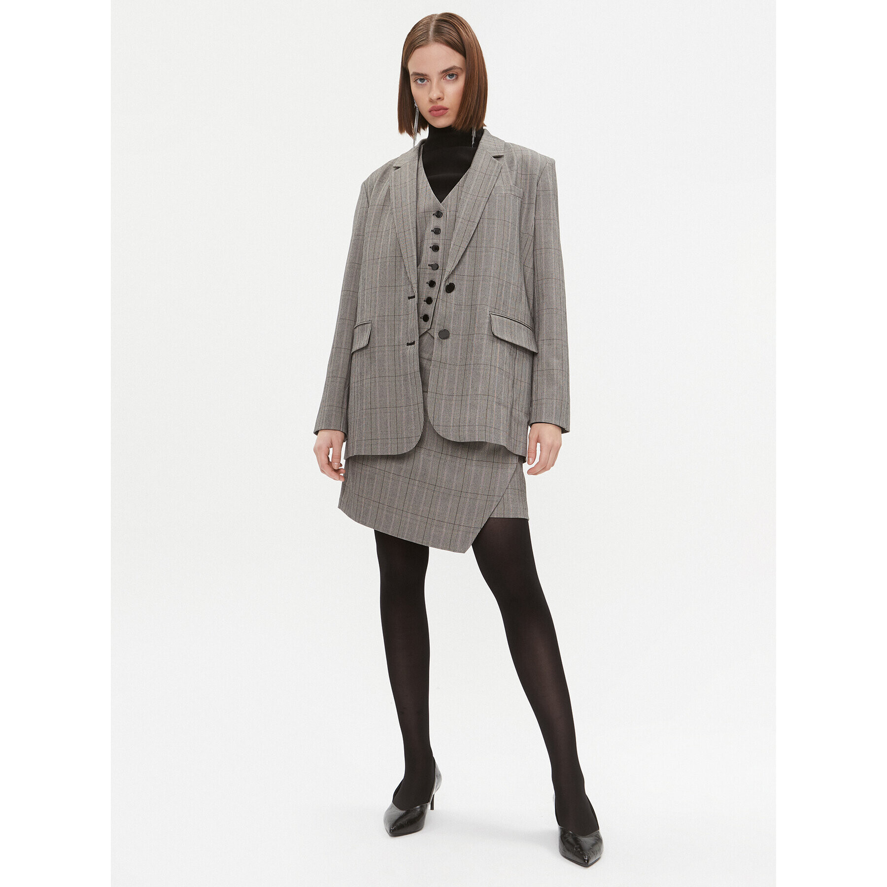 DKNY Елек P3GTRU61 Сив Regular Fit - Pepit.bg