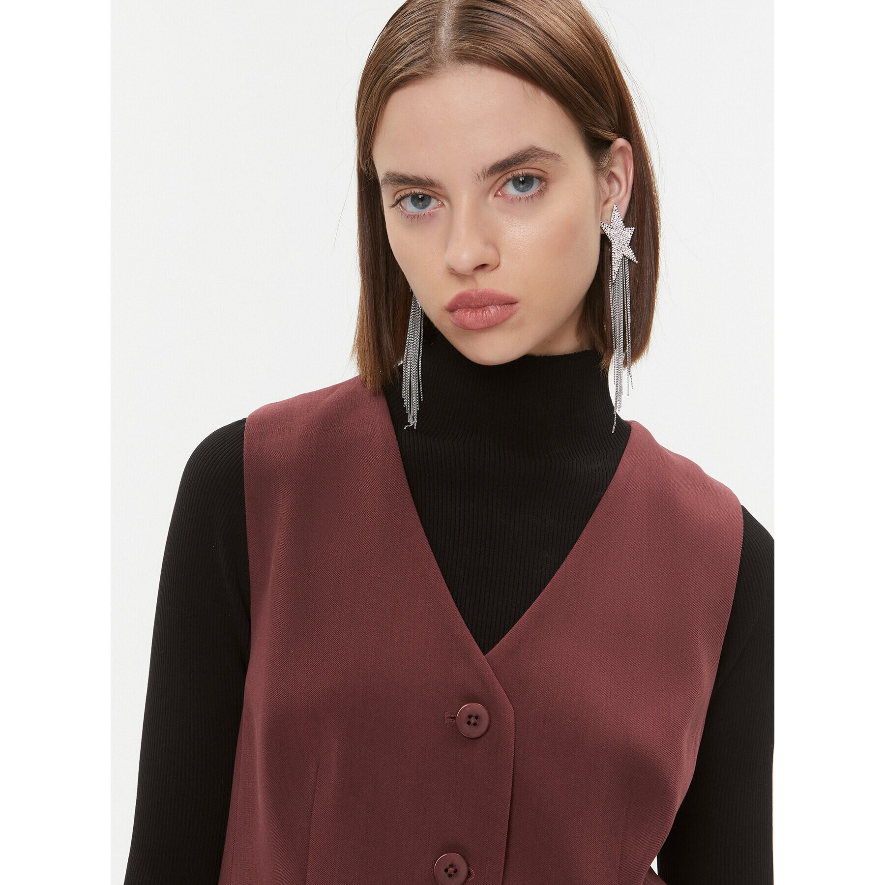 DKNY Елек UG3VX083 Бордо Regular Fit - Pepit.bg