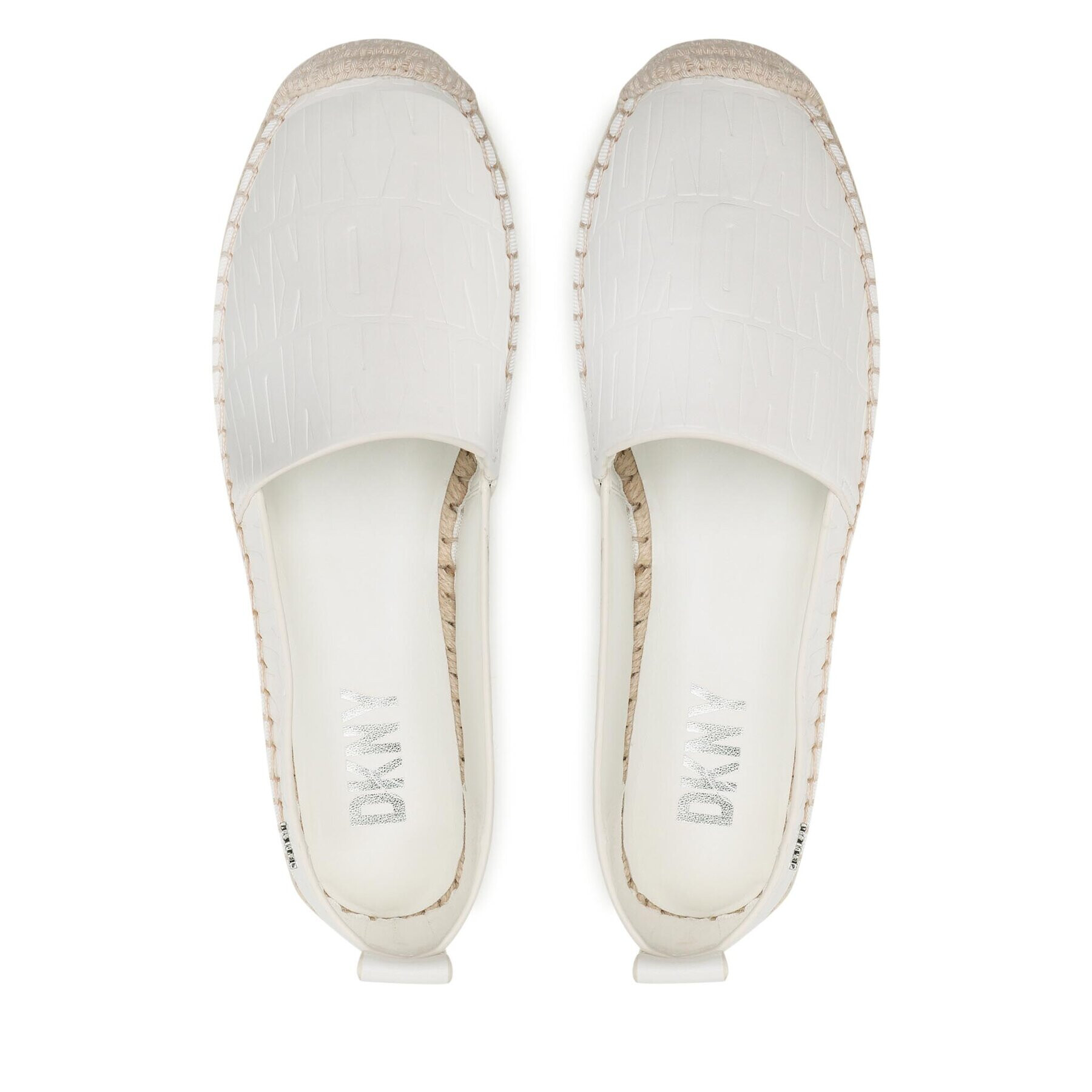 DKNY Еспадрили Makalina K4299042 Бял - Pepit.bg