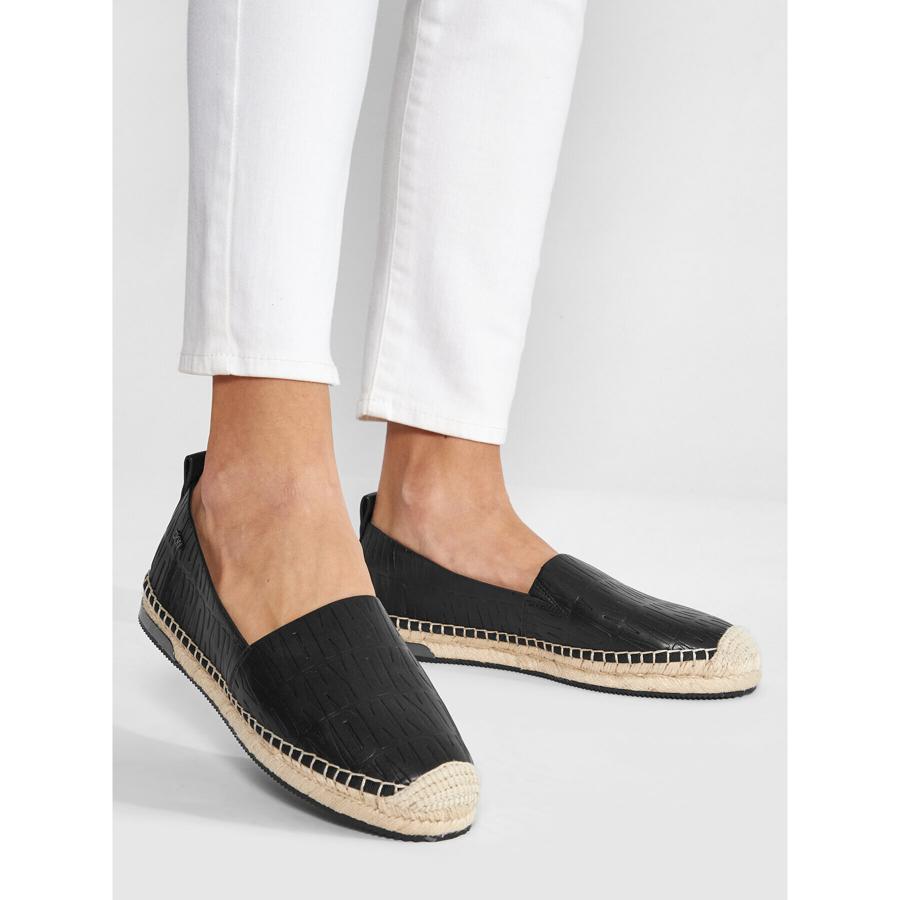 DKNY Еспадрили Makalina K4299042 Черен - Pepit.bg