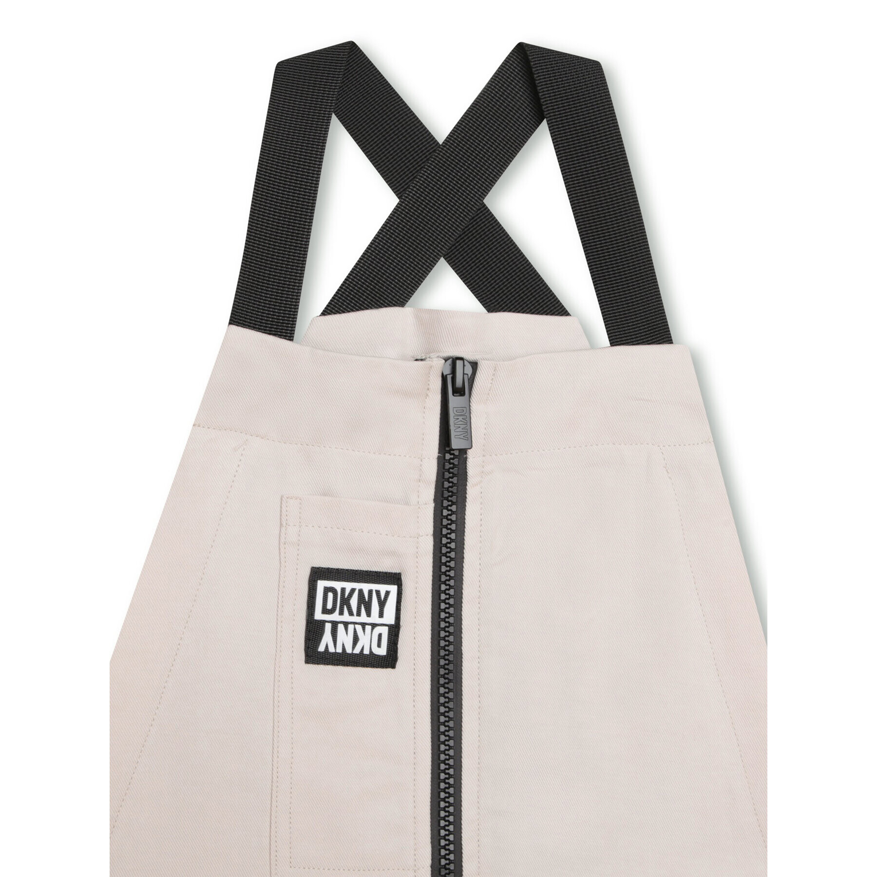 DKNY Ежедневна рокля D32870 S Бял Regular Fit - Pepit.bg