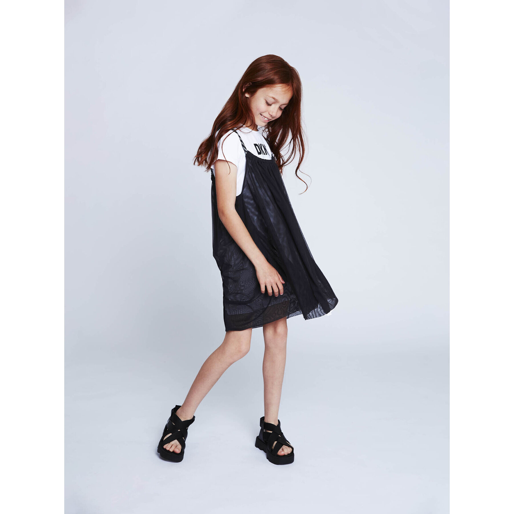 DKNY Ежедневна рокля D32872 D Черен Regular Fit - Pepit.bg