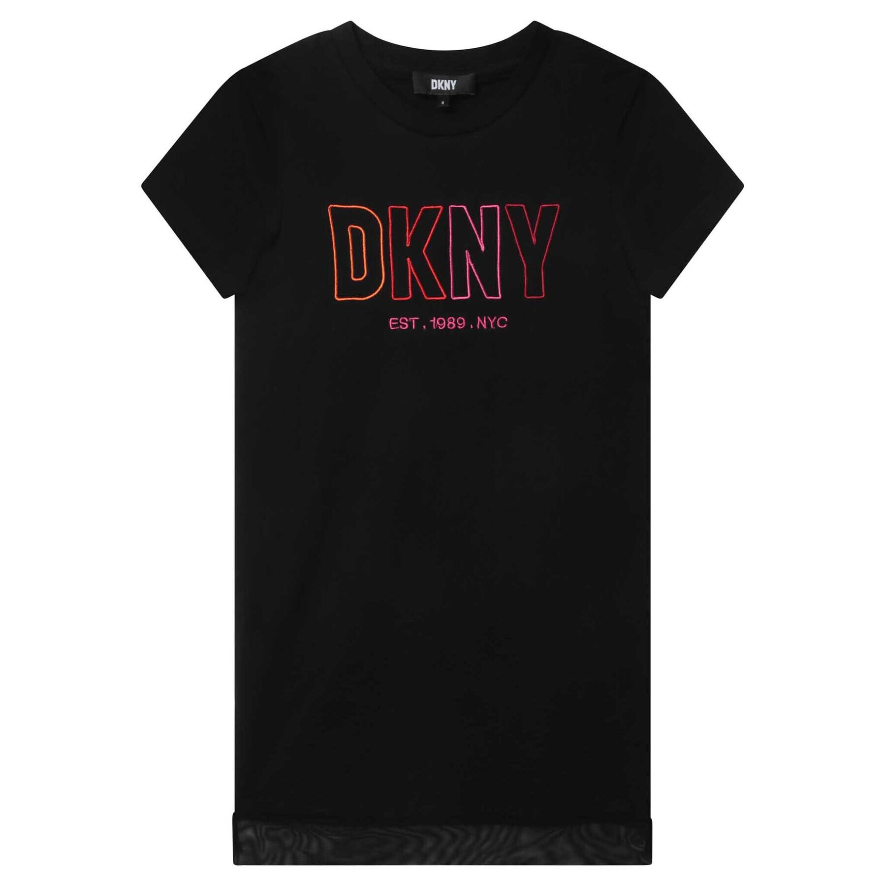 DKNY Ежедневна рокля D32873 S Черен Regular Fit - Pepit.bg