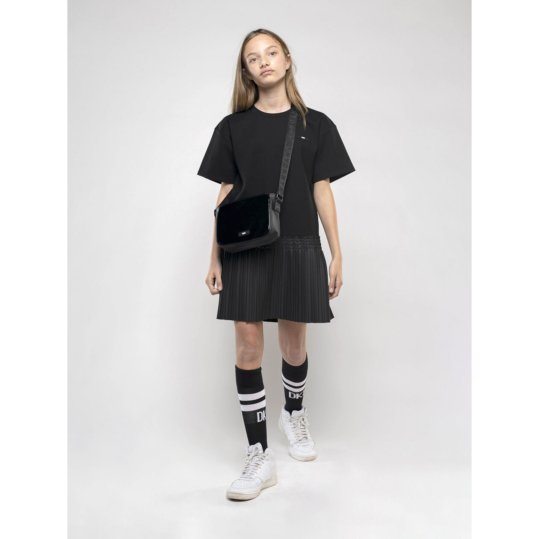 DKNY Ежедневна рокля D32896 D Черен Regular Fit - Pepit.bg