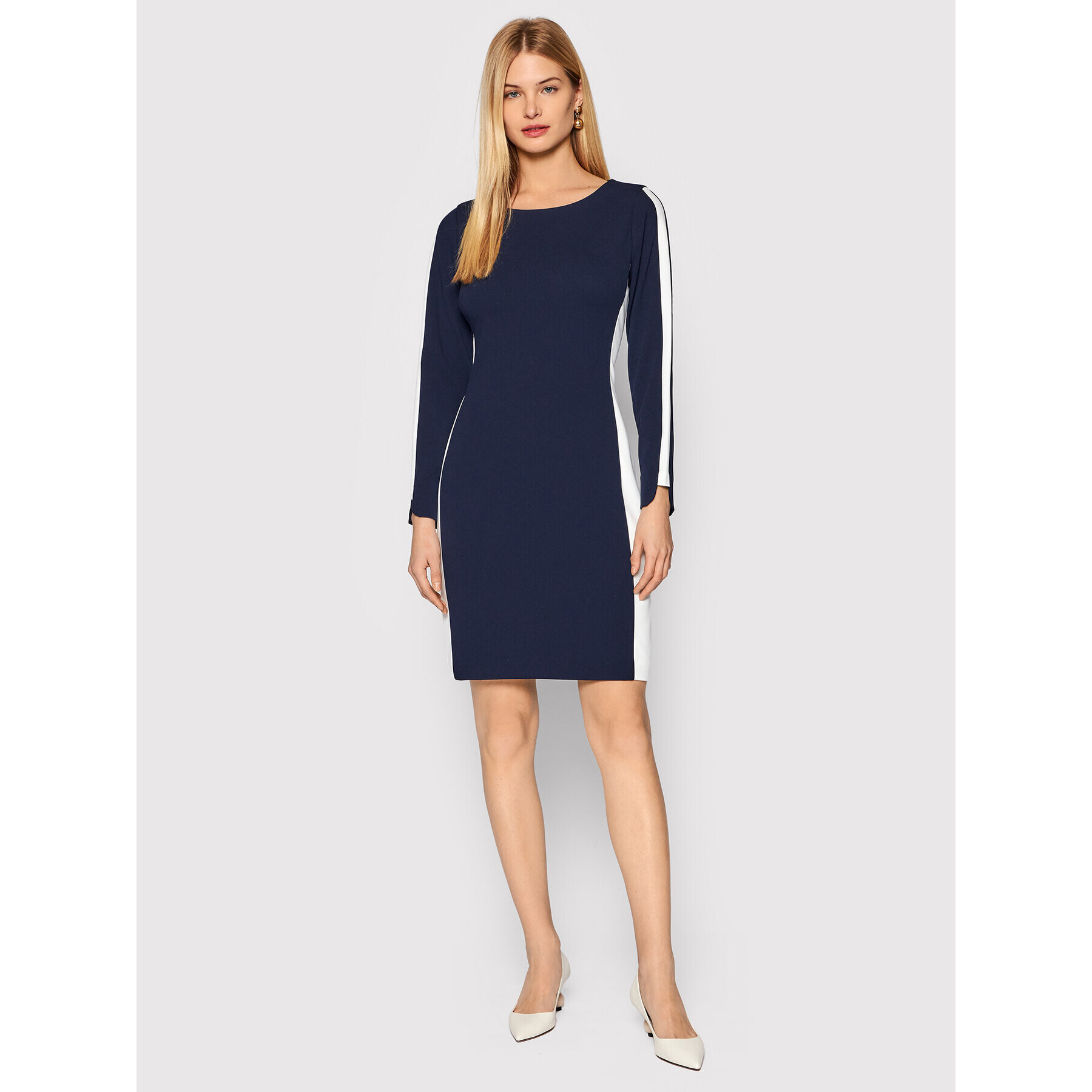 DKNY Ежедневна рокля DD1K2207 Тъмносин Regular Fit - Pepit.bg