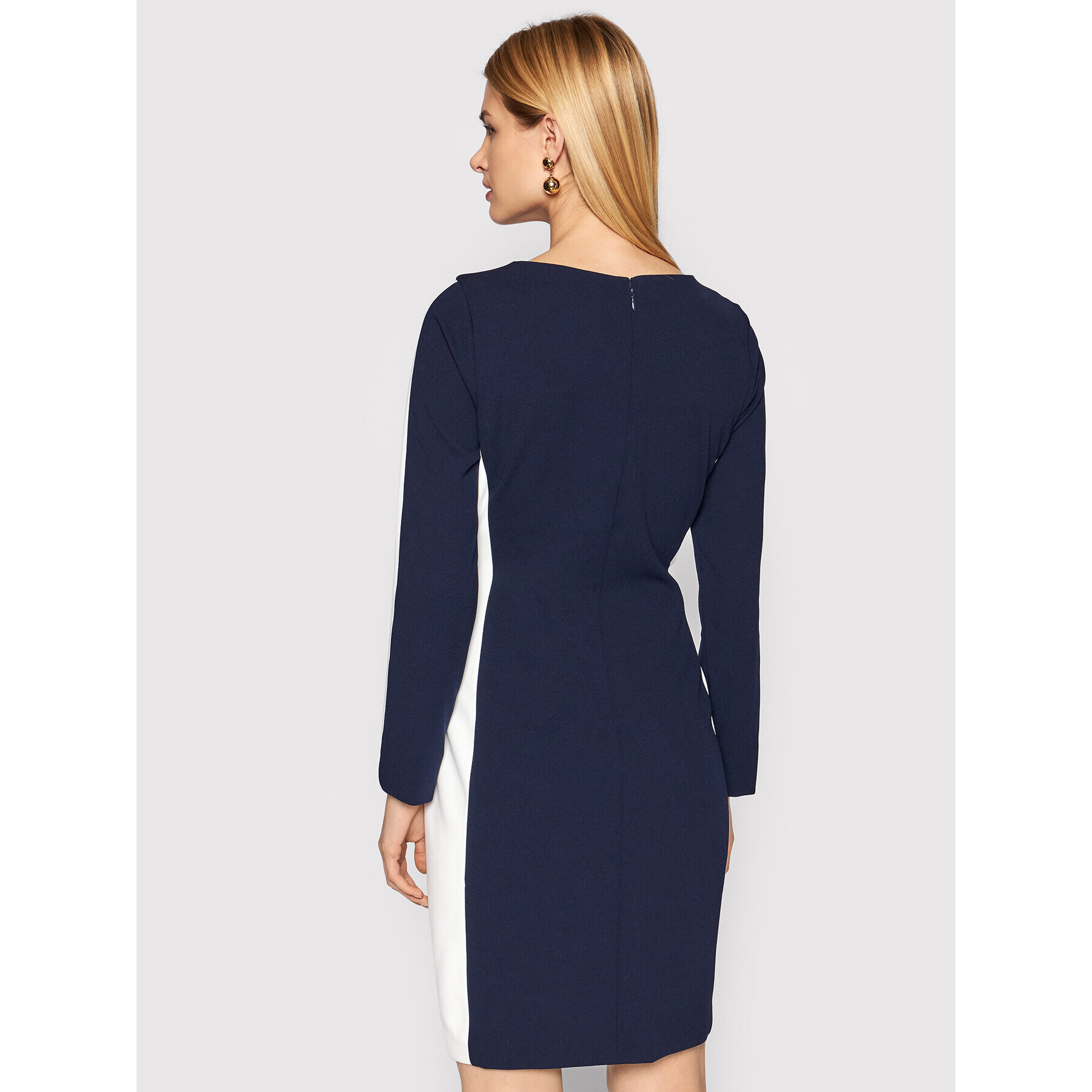 DKNY Ежедневна рокля DD1K2207 Тъмносин Regular Fit - Pepit.bg