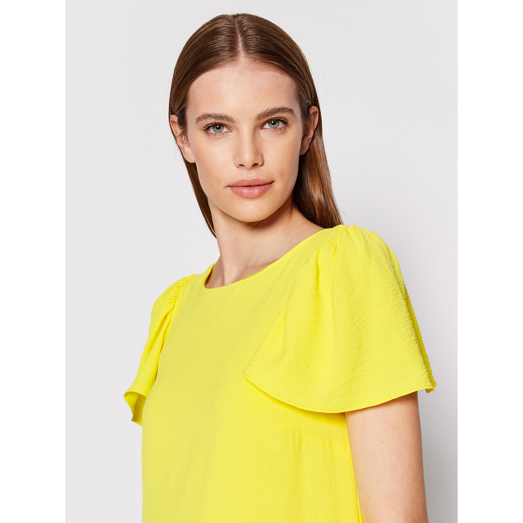 DKNY Ежедневна рокля DD2A759A Жълт Relaxed Fit - Pepit.bg