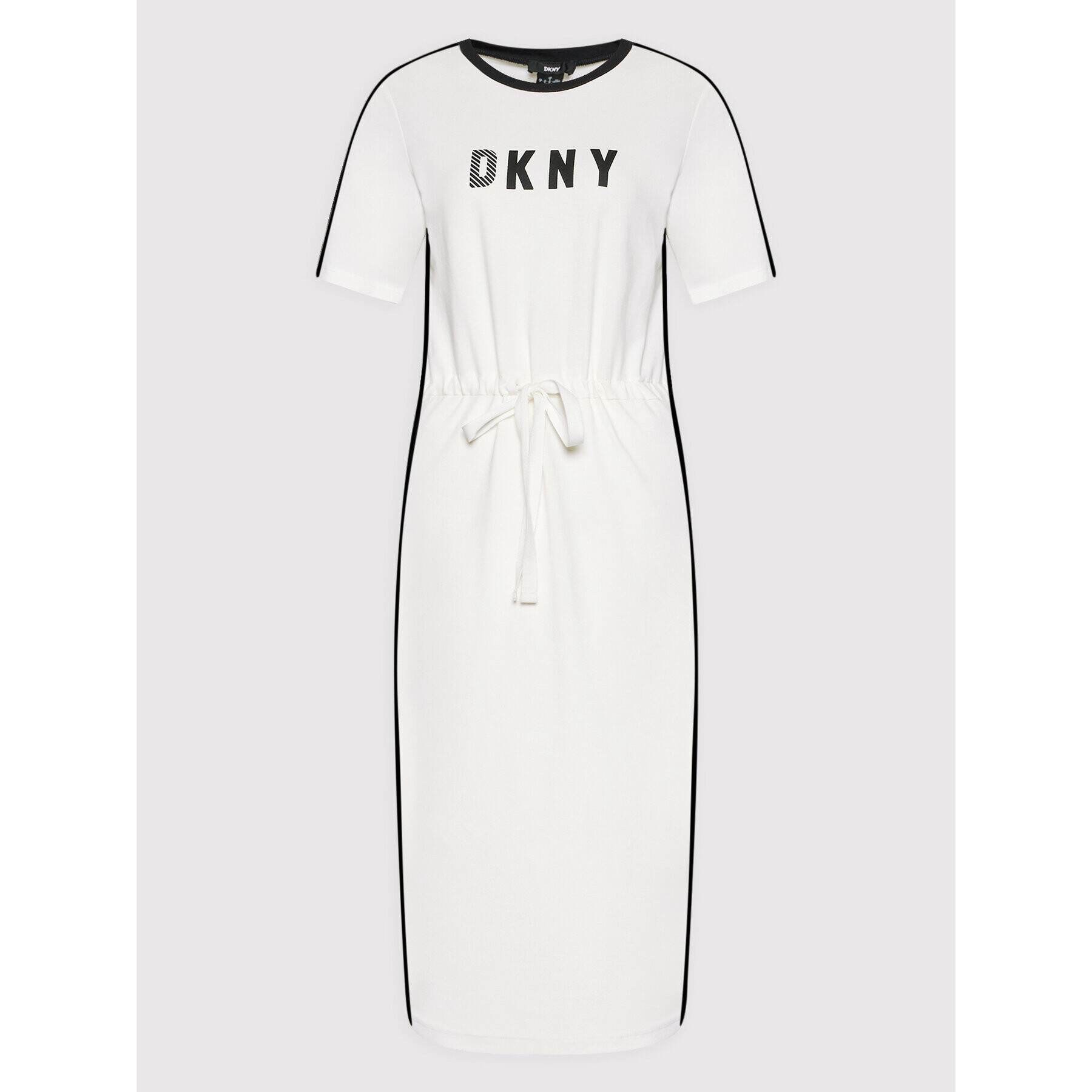 DKNY Ежедневна рокля DD2ANO8A Бял Regular Fit - Pepit.bg