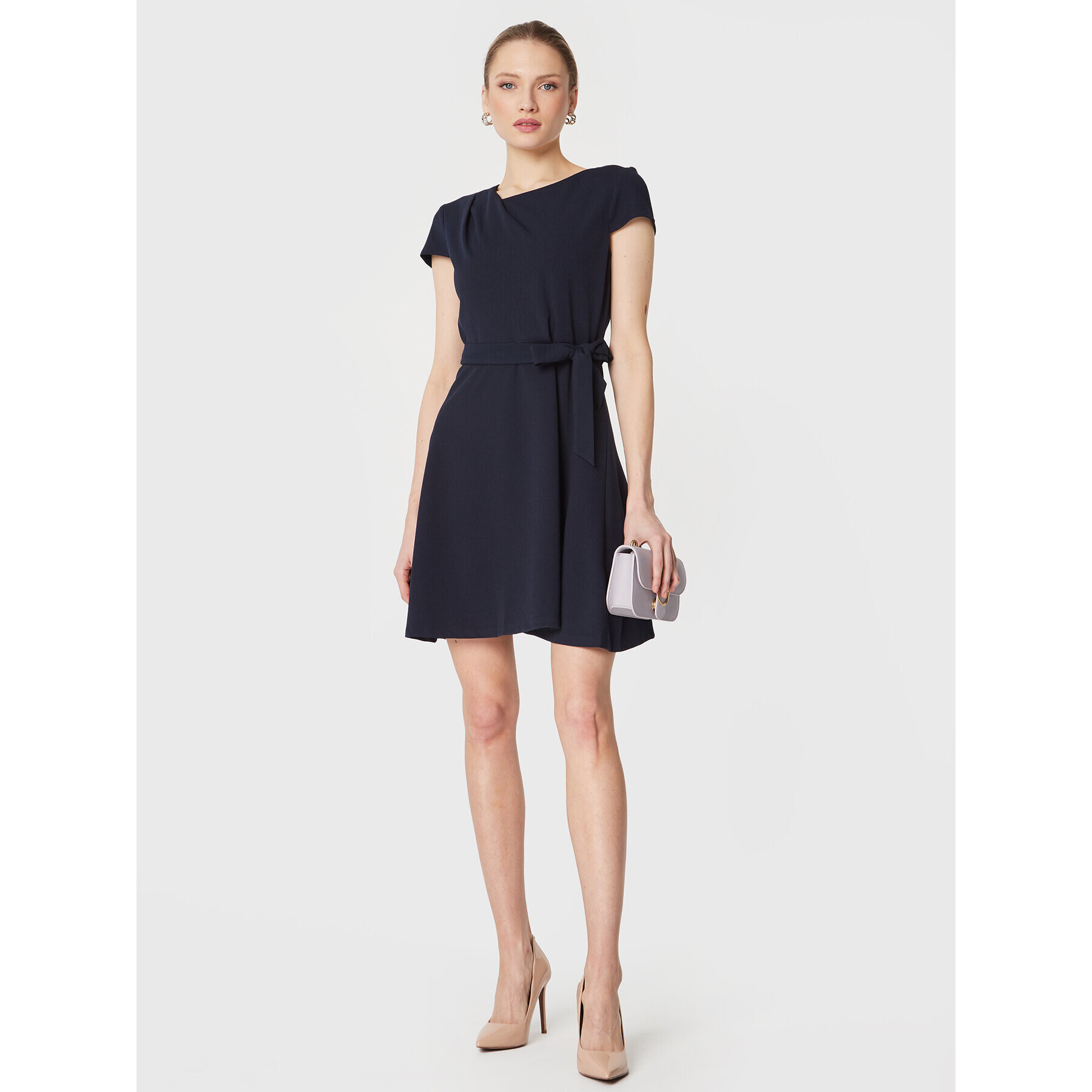 DKNY Ежедневна рокля DD2E1726 Тъмносин Regular Fit - Pepit.bg