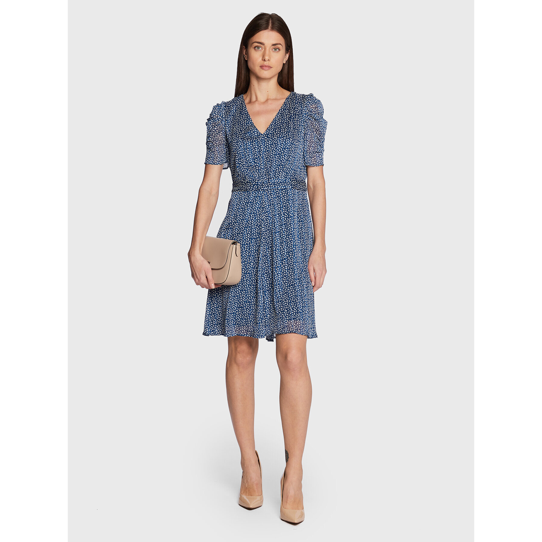 DKNY Ежедневна рокля DD2FT911 Син Regular Fit - Pepit.bg