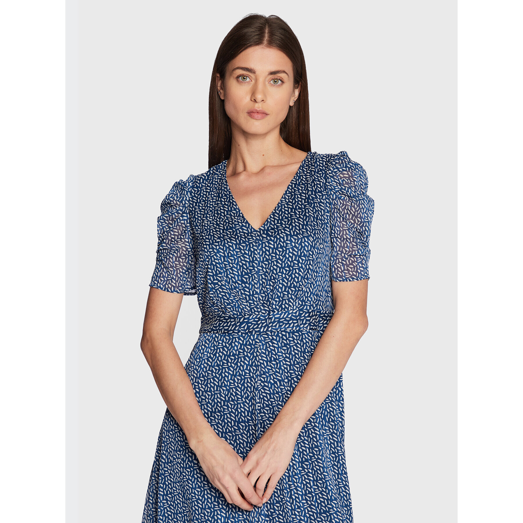 DKNY Ежедневна рокля DD2FT911 Син Regular Fit - Pepit.bg