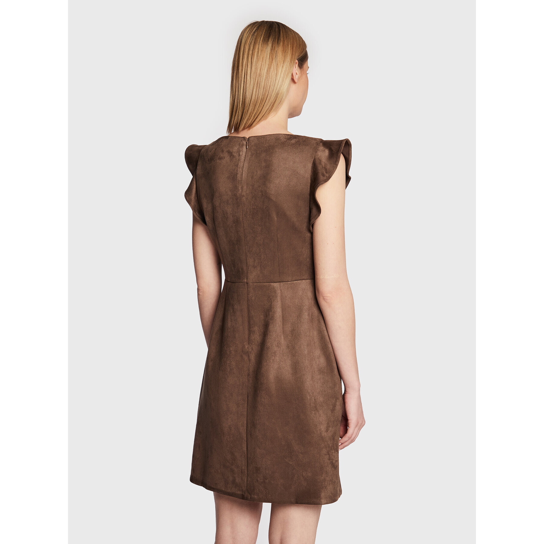 DKNY Ежедневна рокля DD2G1604 Кафяв Regular Fit - Pepit.bg