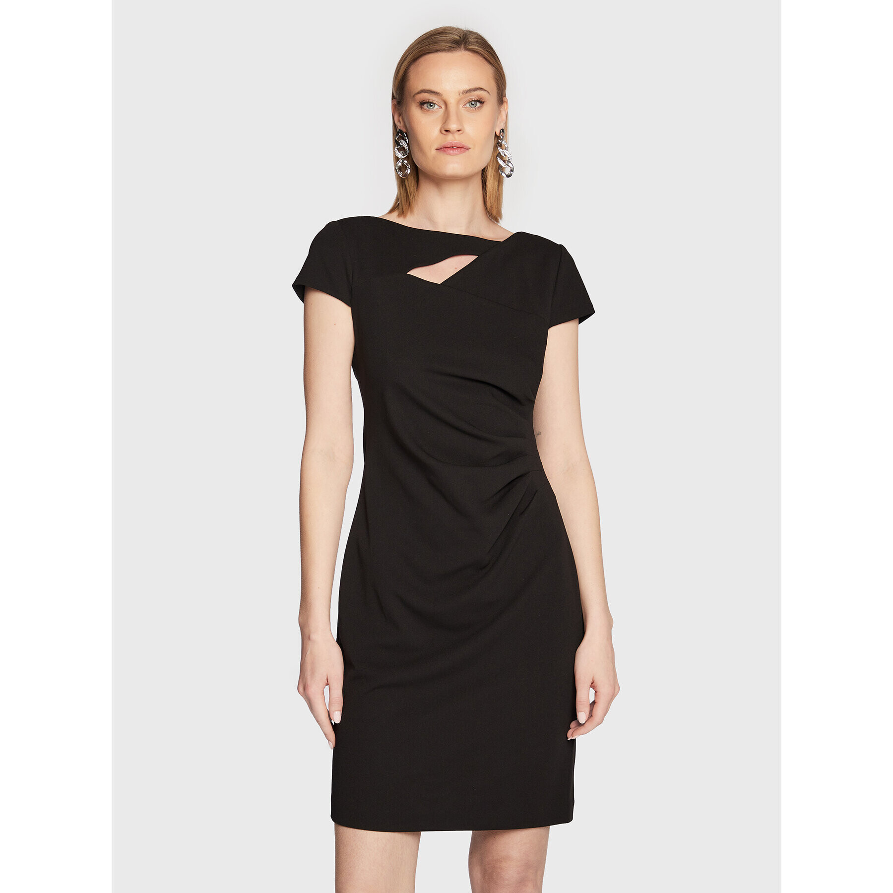 DKNY Ежедневна рокля DD2H1240 Черен Regular Fit - Pepit.bg