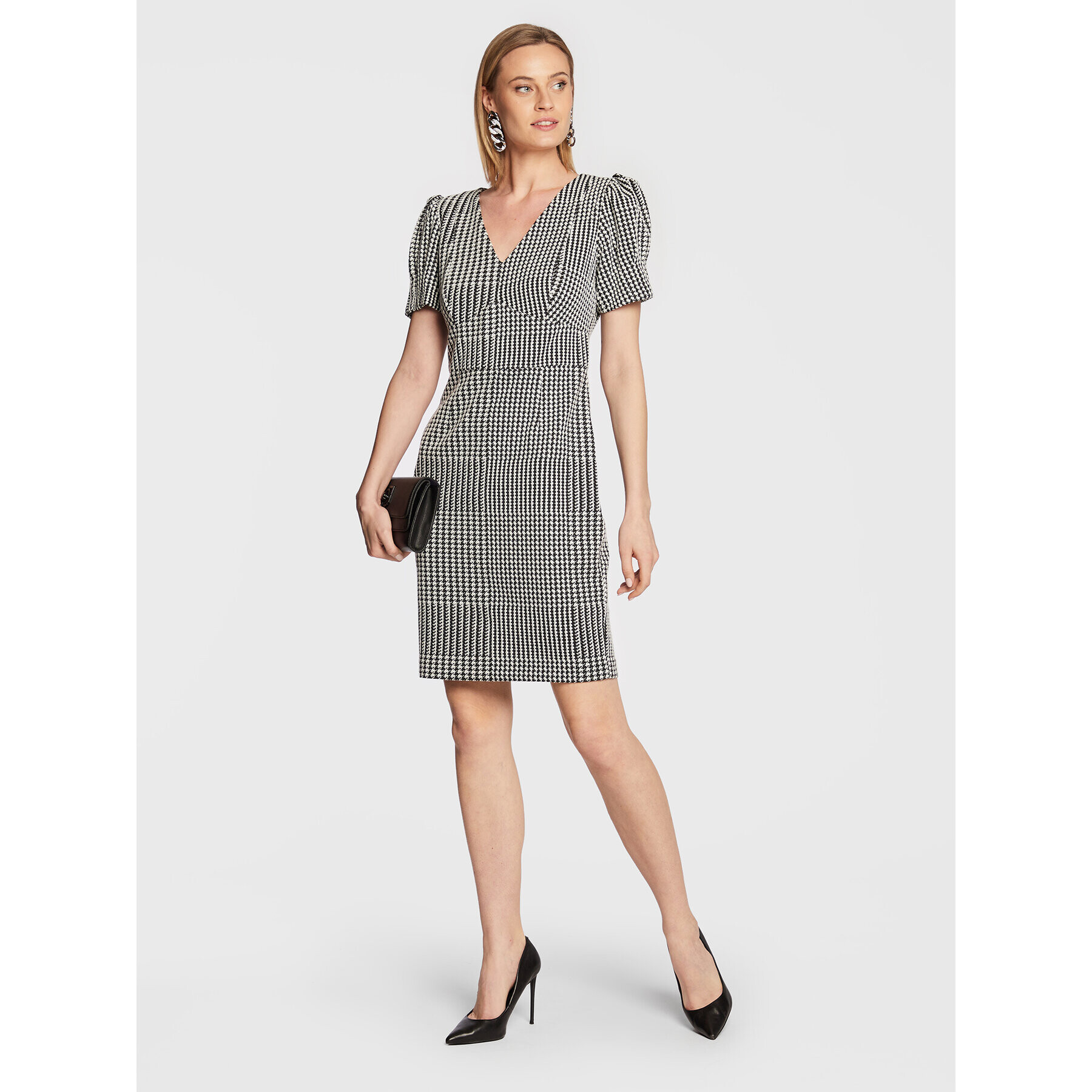 DKNY Ежедневна рокля DD2HB512 Черен Regular Fit - Pepit.bg