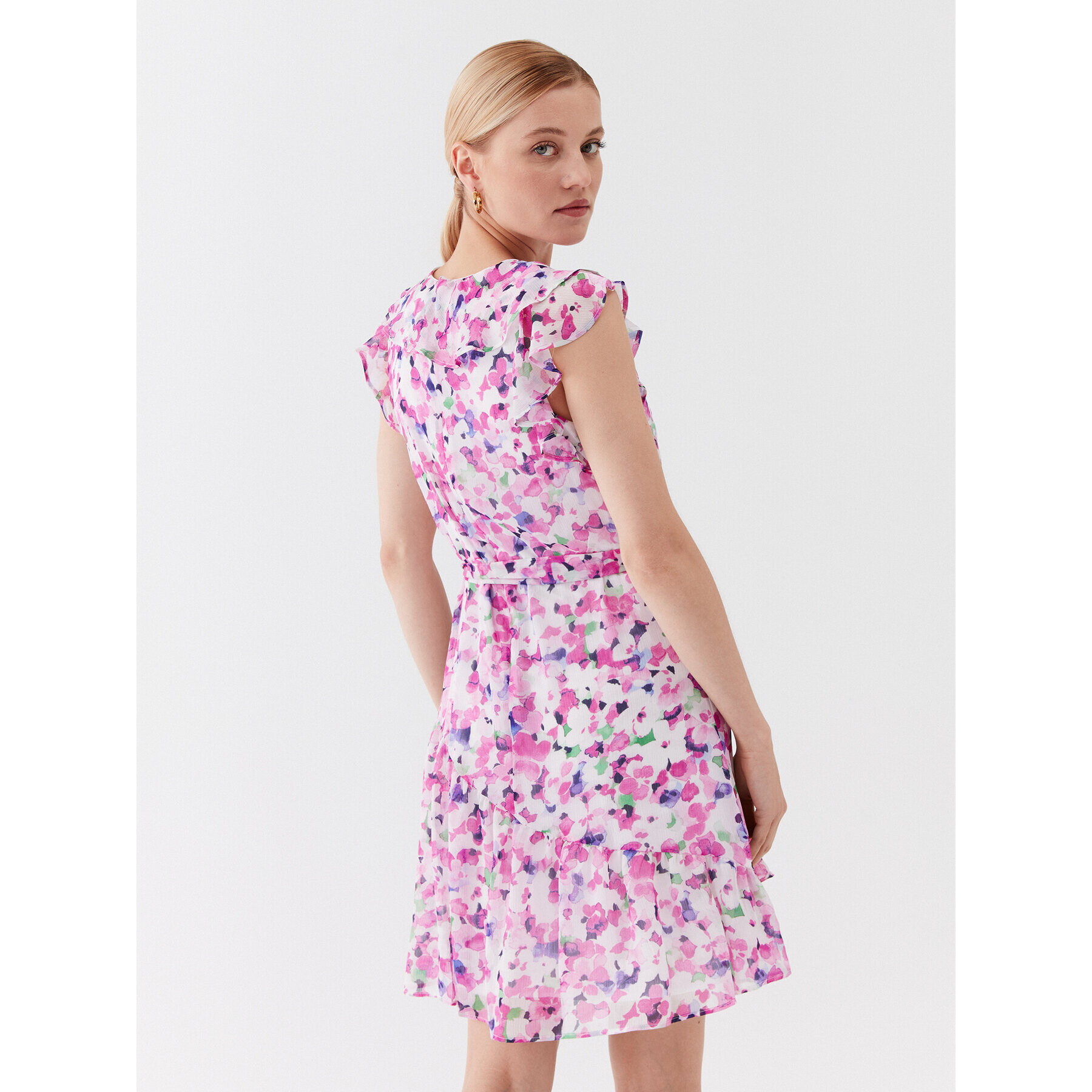DKNY Ежедневна рокля DD3AI622 Розов Regular Fit - Pepit.bg