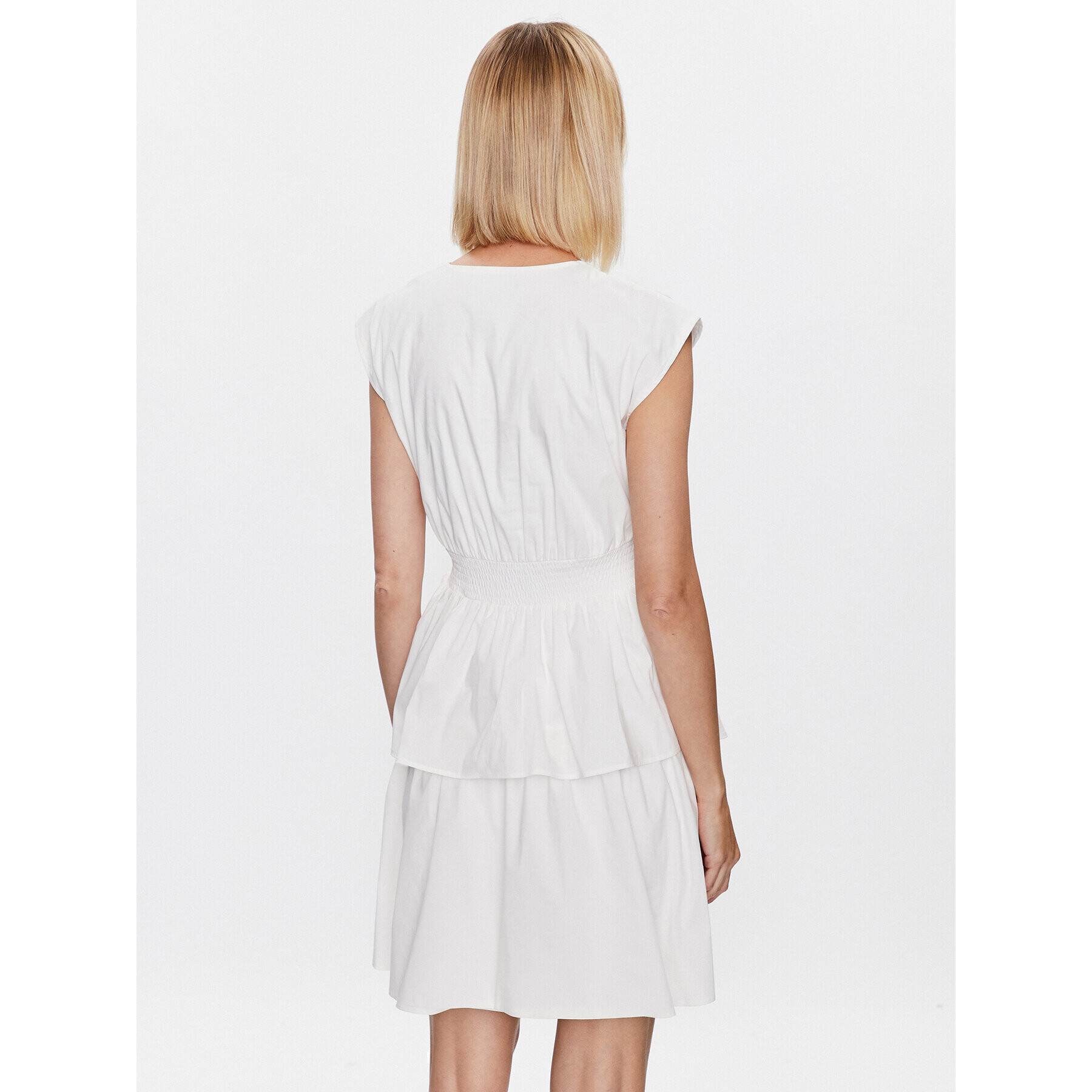 DKNY Ежедневна рокля DD3B0501 Бял Regular Fit - Pepit.bg