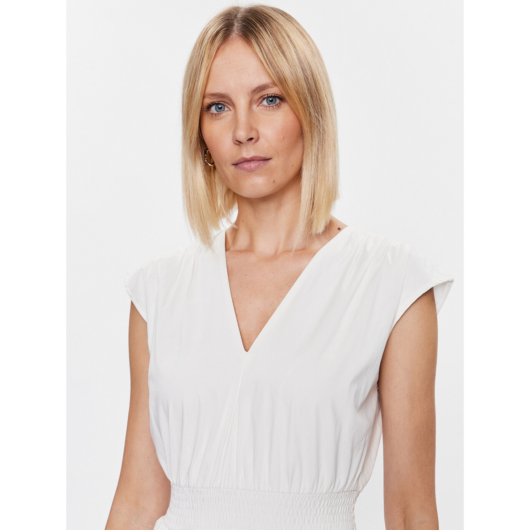 DKNY Ежедневна рокля DD3B0501 Бял Regular Fit - Pepit.bg