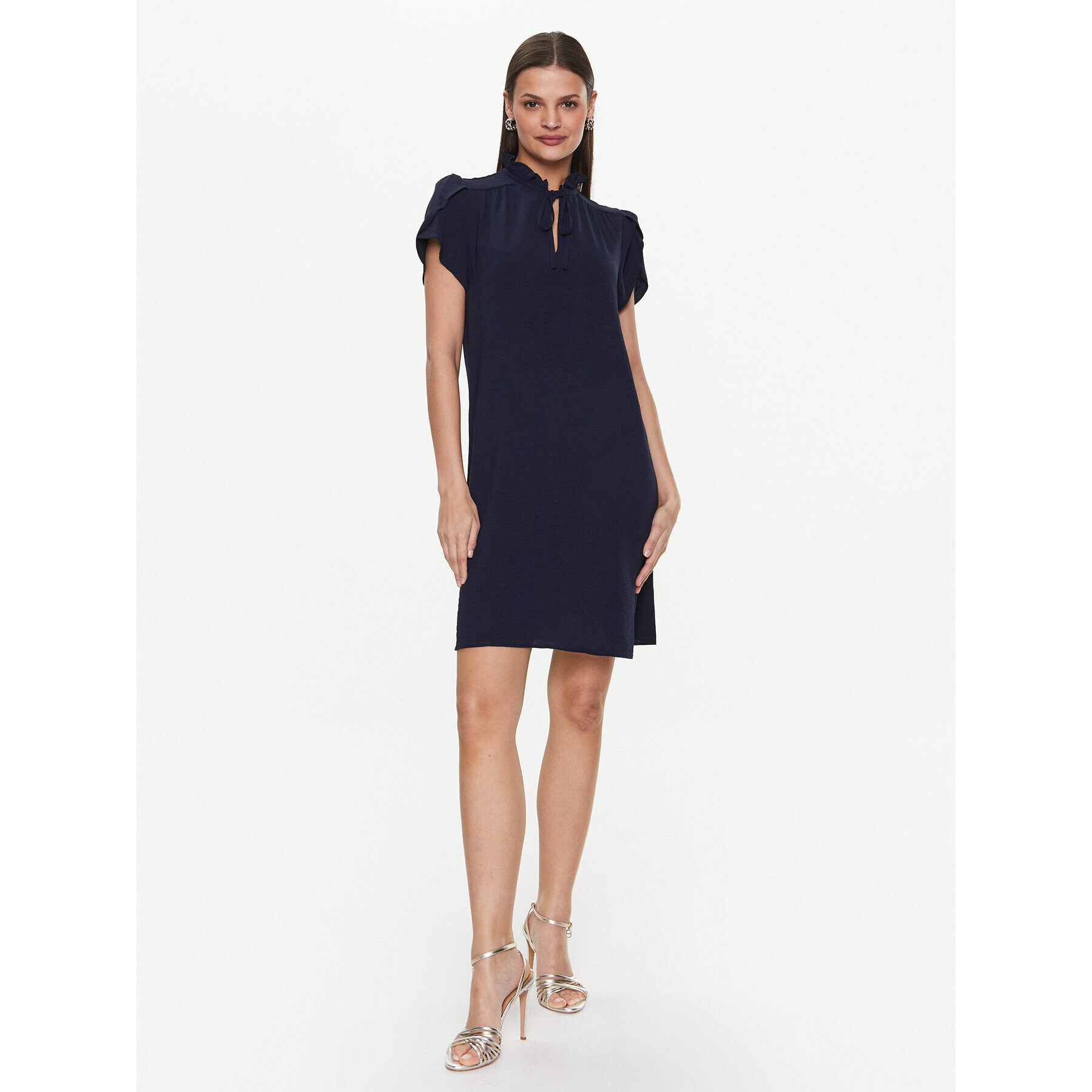 DKNY Ежедневна рокля DD3BD522 Тъмносин Regular Fit - Pepit.bg