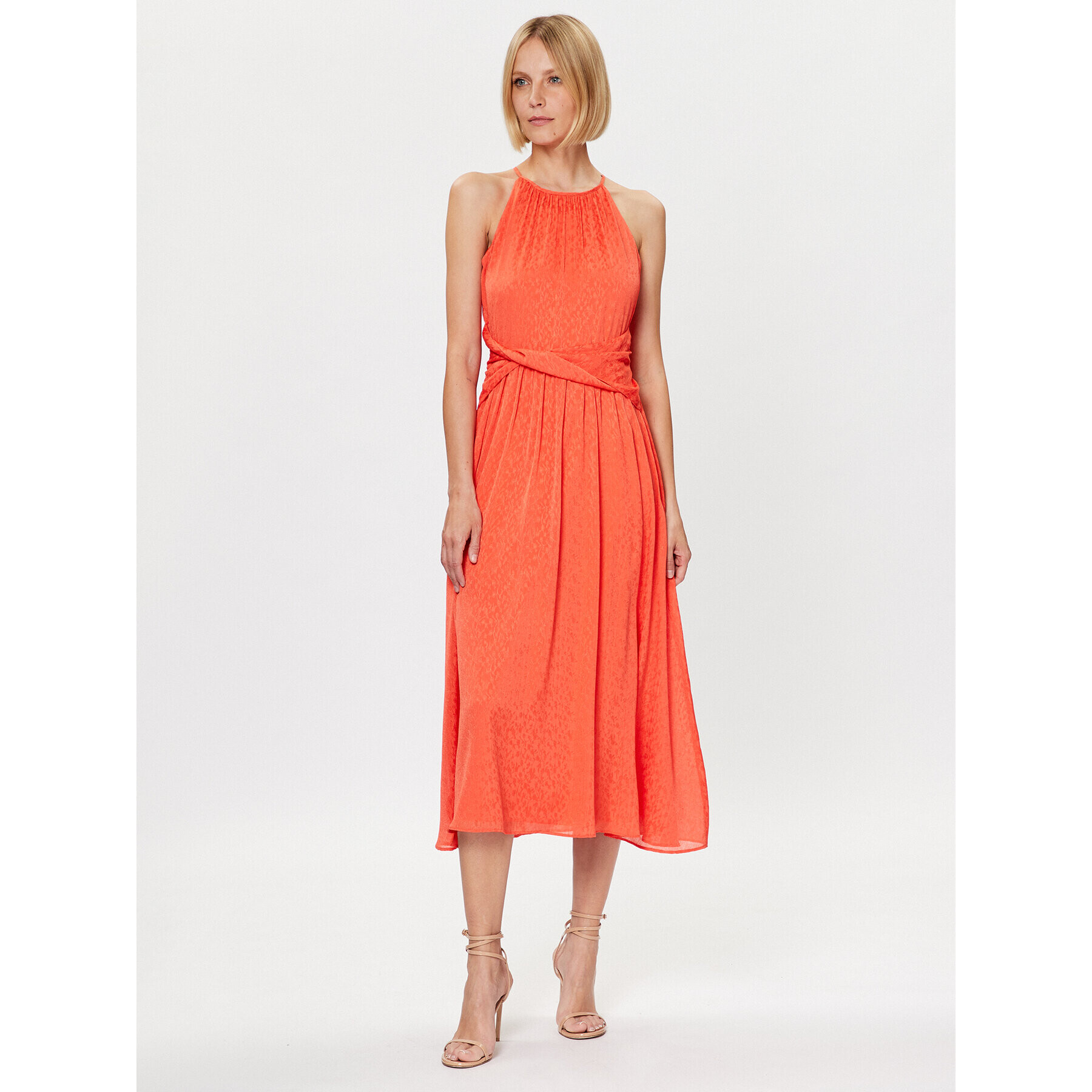 DKNY Ежедневна рокля DD3C3711 Коралов Regular Fit - Pepit.bg