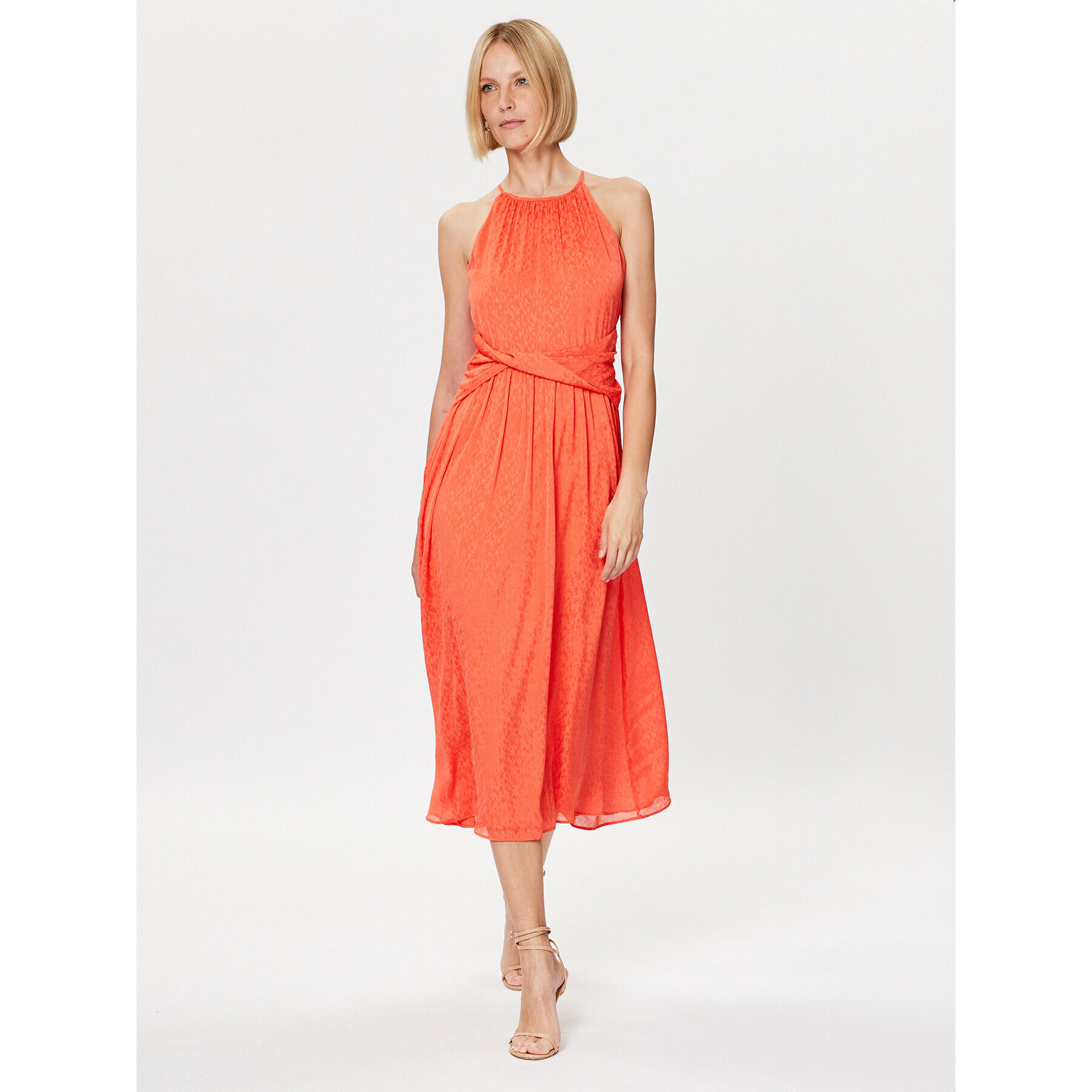 DKNY Ежедневна рокля DD3C3711 Коралов Regular Fit - Pepit.bg