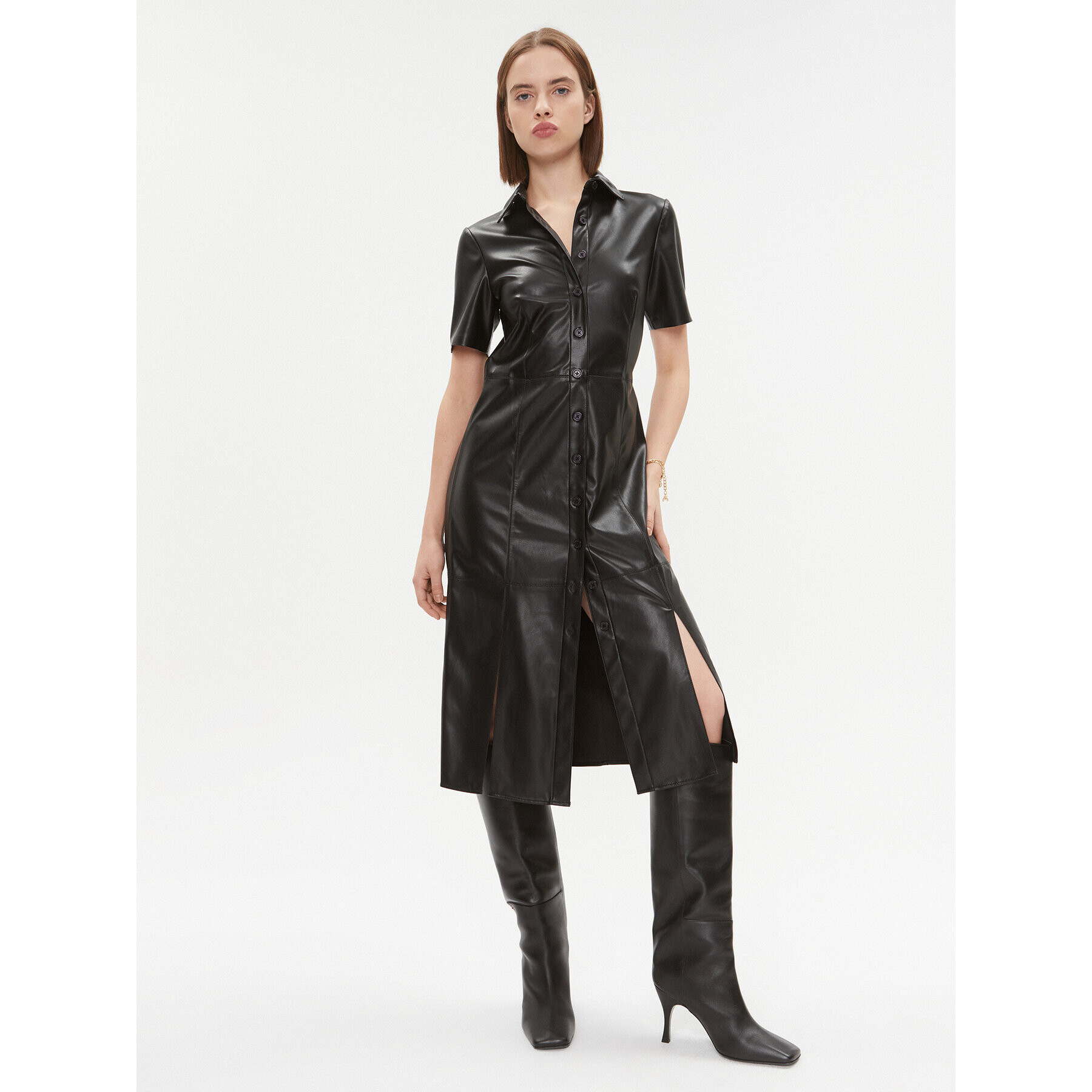 DKNY Ежедневна рокля DD3D4101 Черен Regular Fit - Pepit.bg