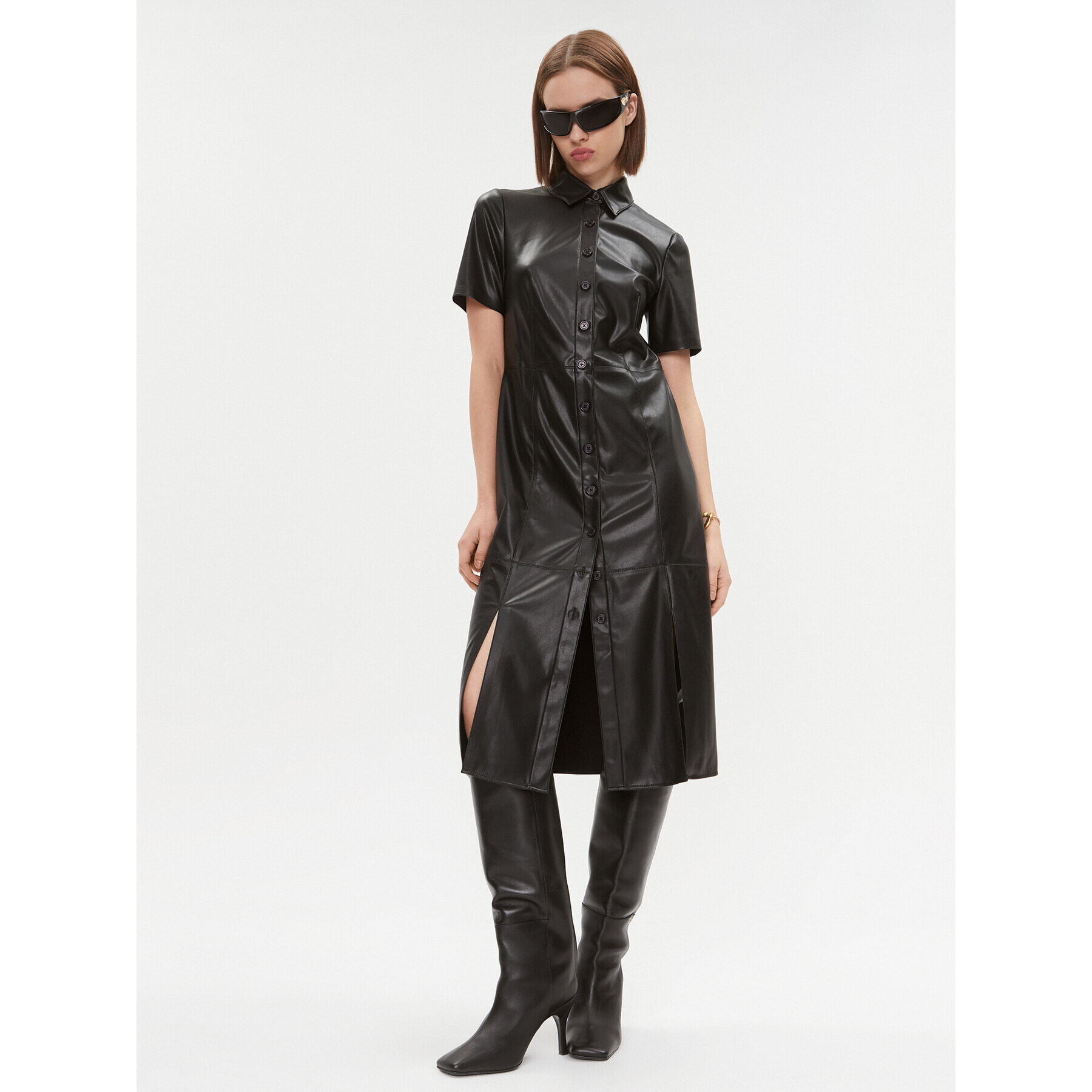 DKNY Ежедневна рокля DD3D4101 Черен Regular Fit - Pepit.bg