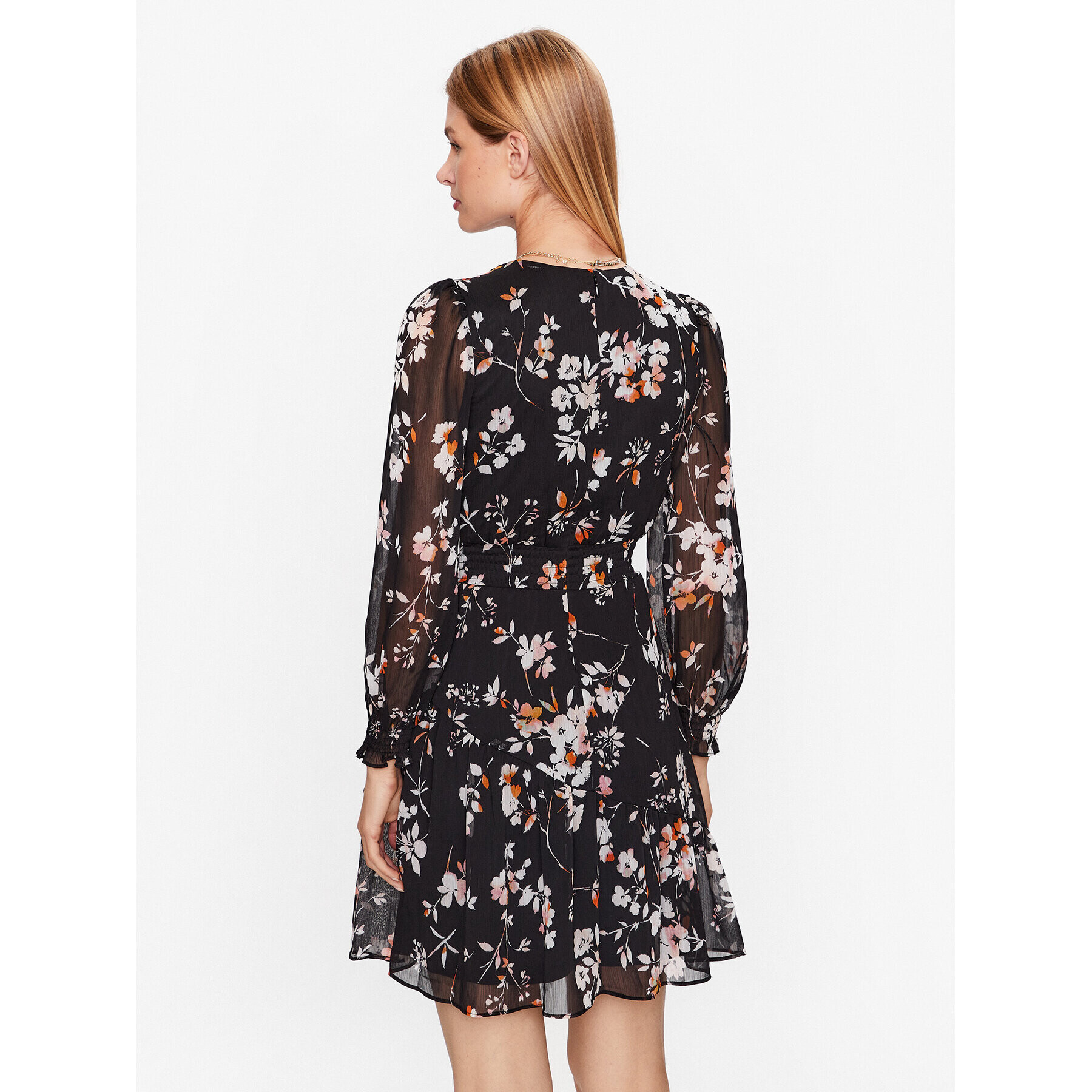 DKNY Ежедневна рокля DD3FI583 Черен Regular Fit - Pepit.bg