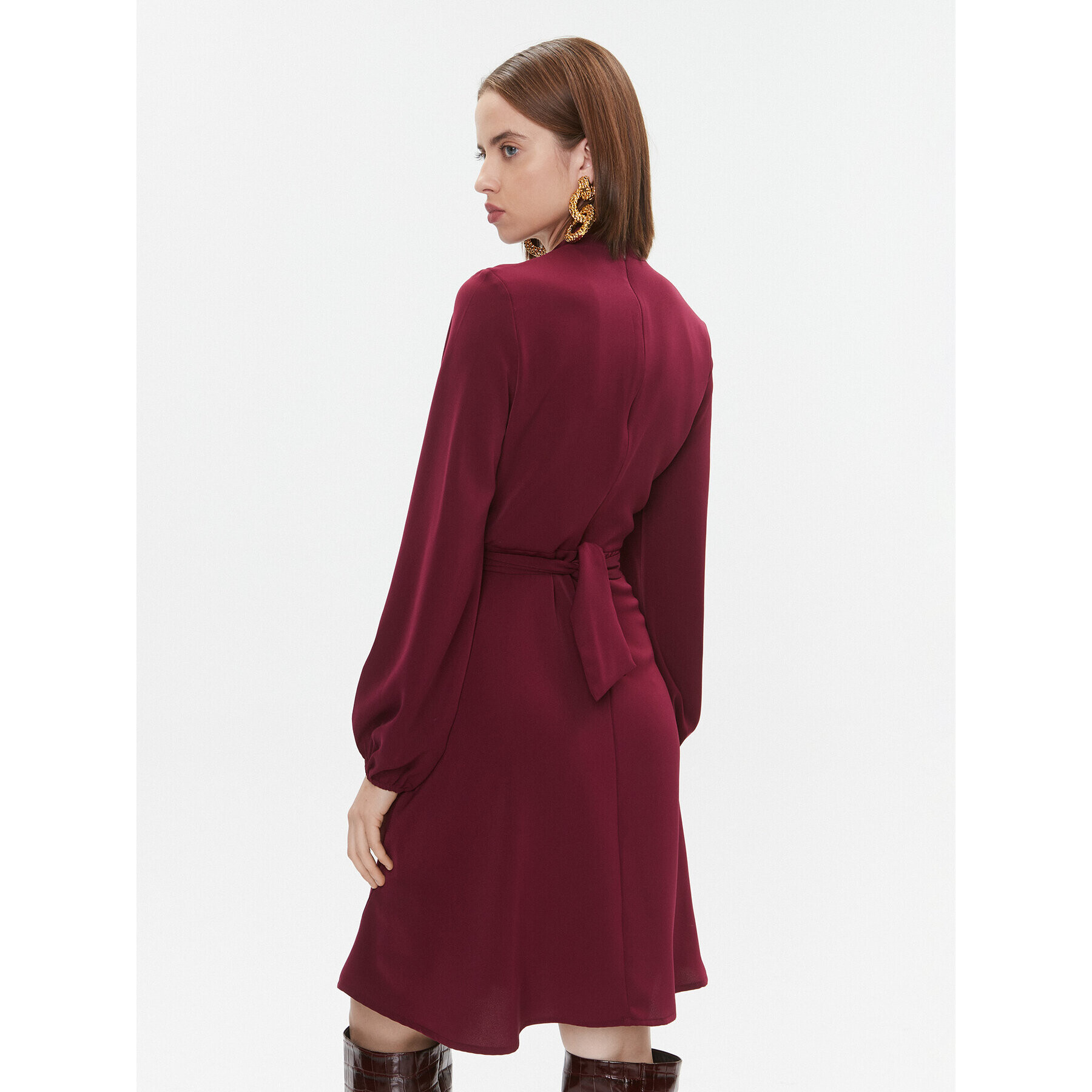 DKNY Ежедневна рокля DD3G2174 Бордо Regular Fit - Pepit.bg