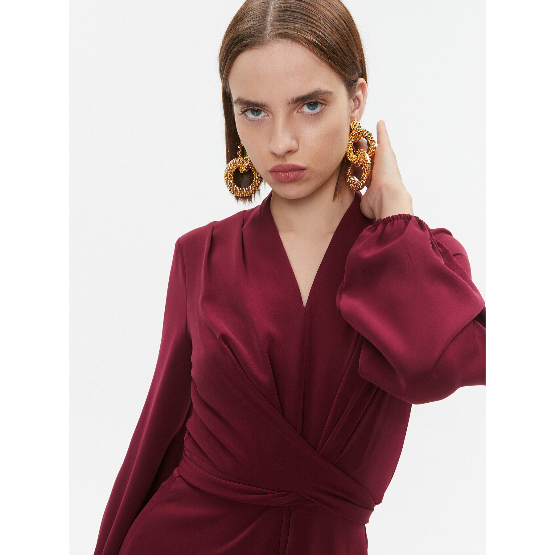DKNY Ежедневна рокля DD3G2174 Бордо Regular Fit - Pepit.bg