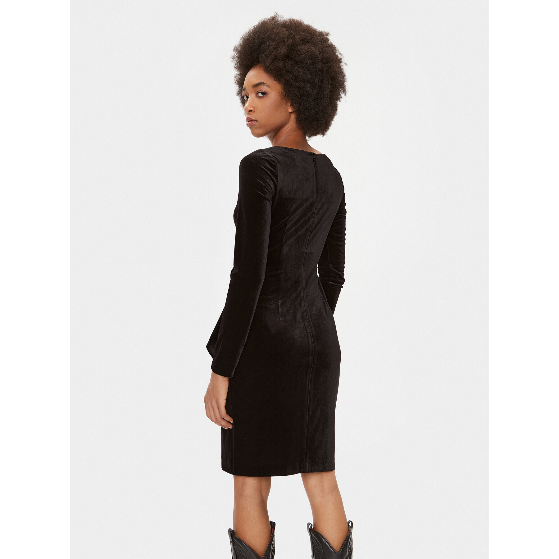 DKNY Ежедневна рокля DD3HF242 Черен Regular Fit - Pepit.bg