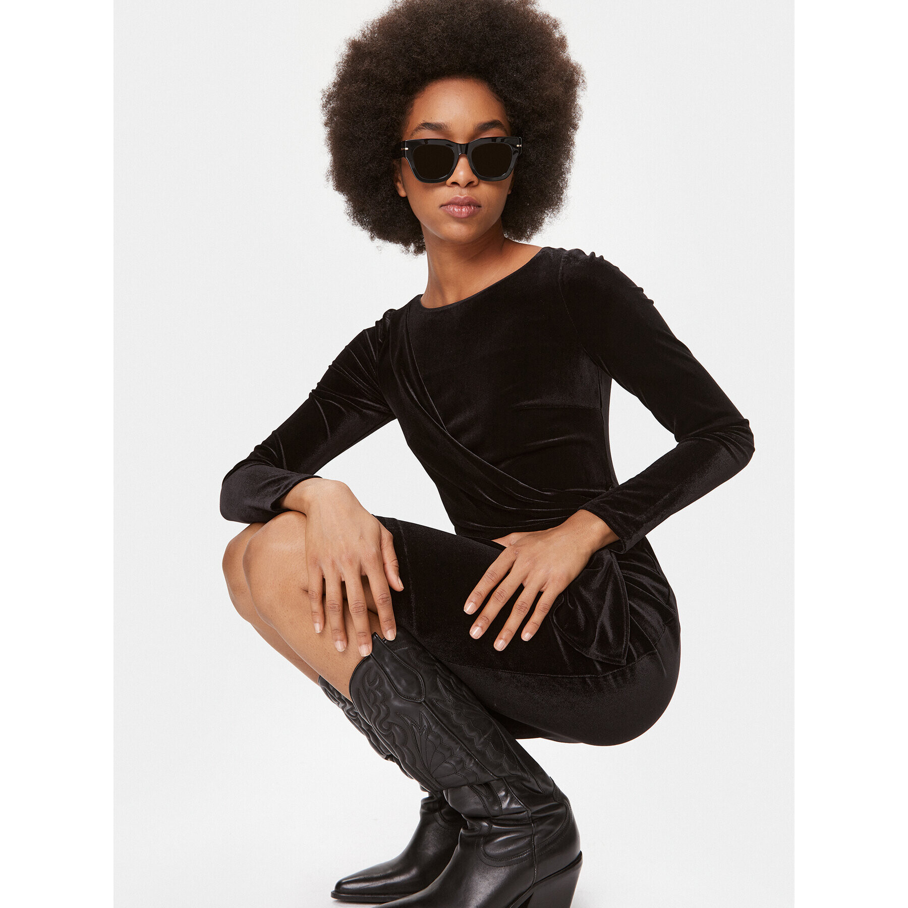 DKNY Ежедневна рокля DD3HF242 Черен Regular Fit - Pepit.bg