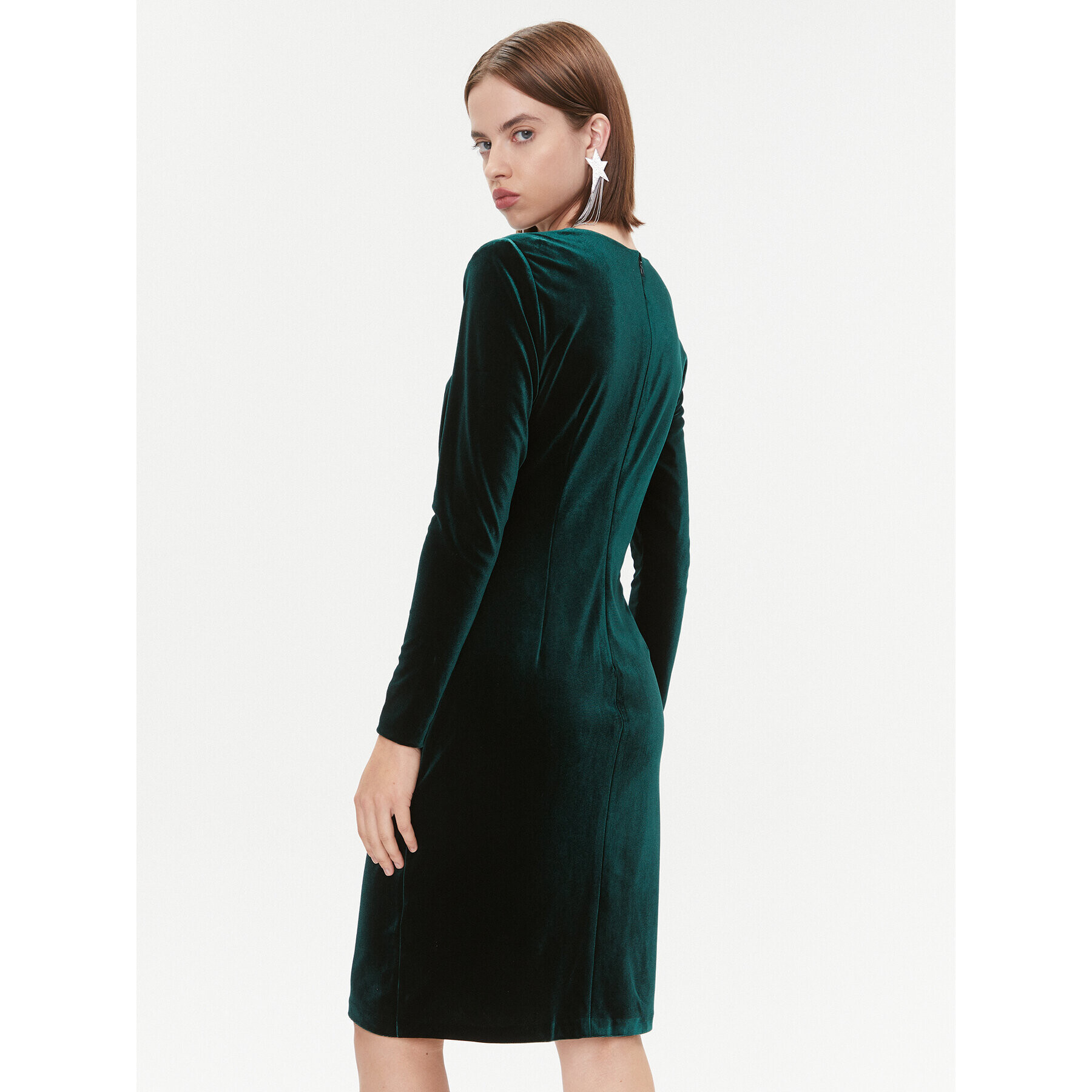 DKNY Ежедневна рокля DD3HF263 Зелен Regular Fit - Pepit.bg