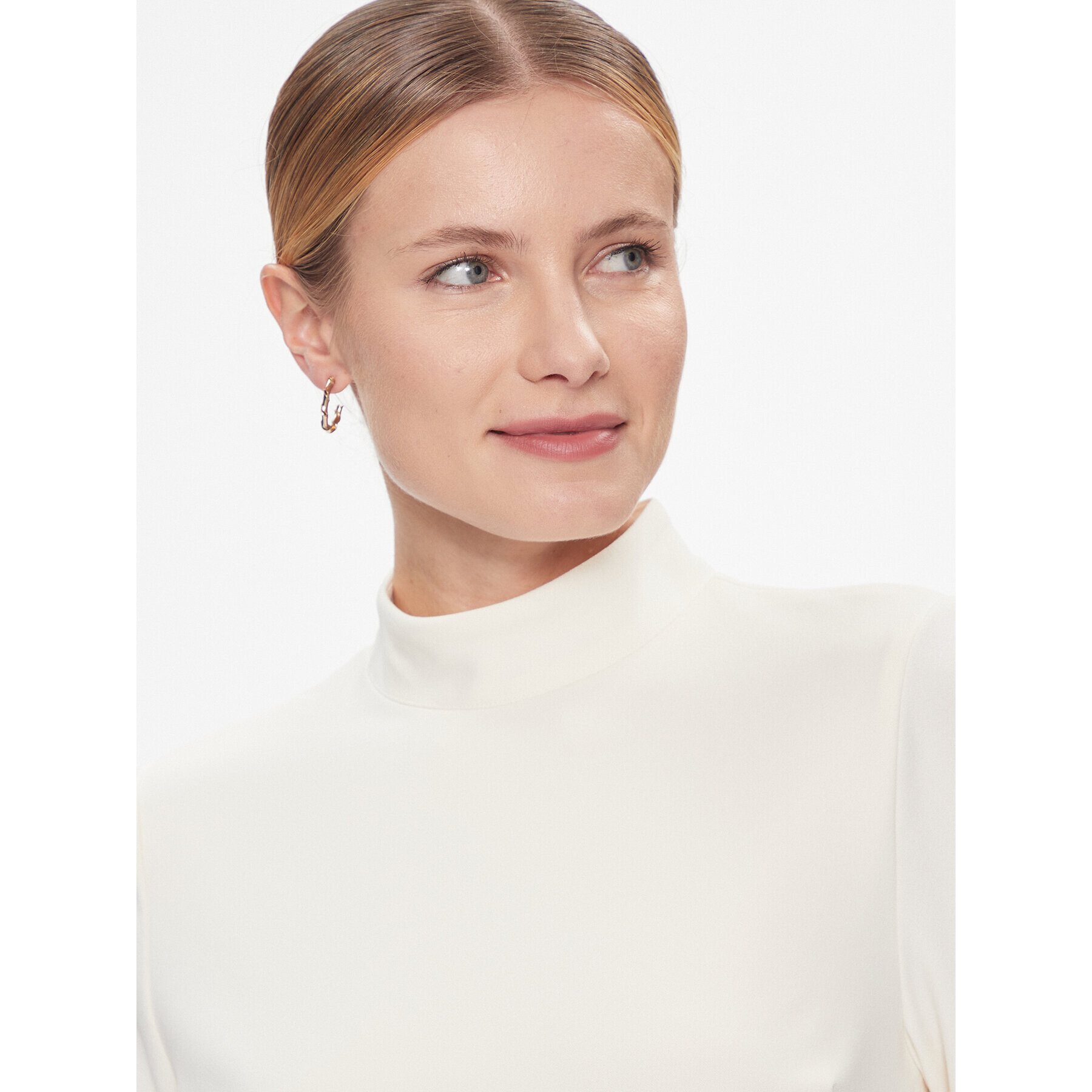 DKNY Коктейлна рокля DD3J1430 Екрю Regular Fit - Pepit.bg
