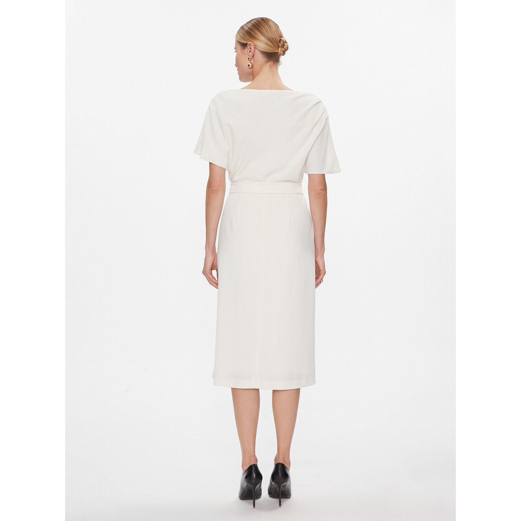 DKNY Ежедневна рокля DD3J233A Екрю Regular Fit - Pepit.bg