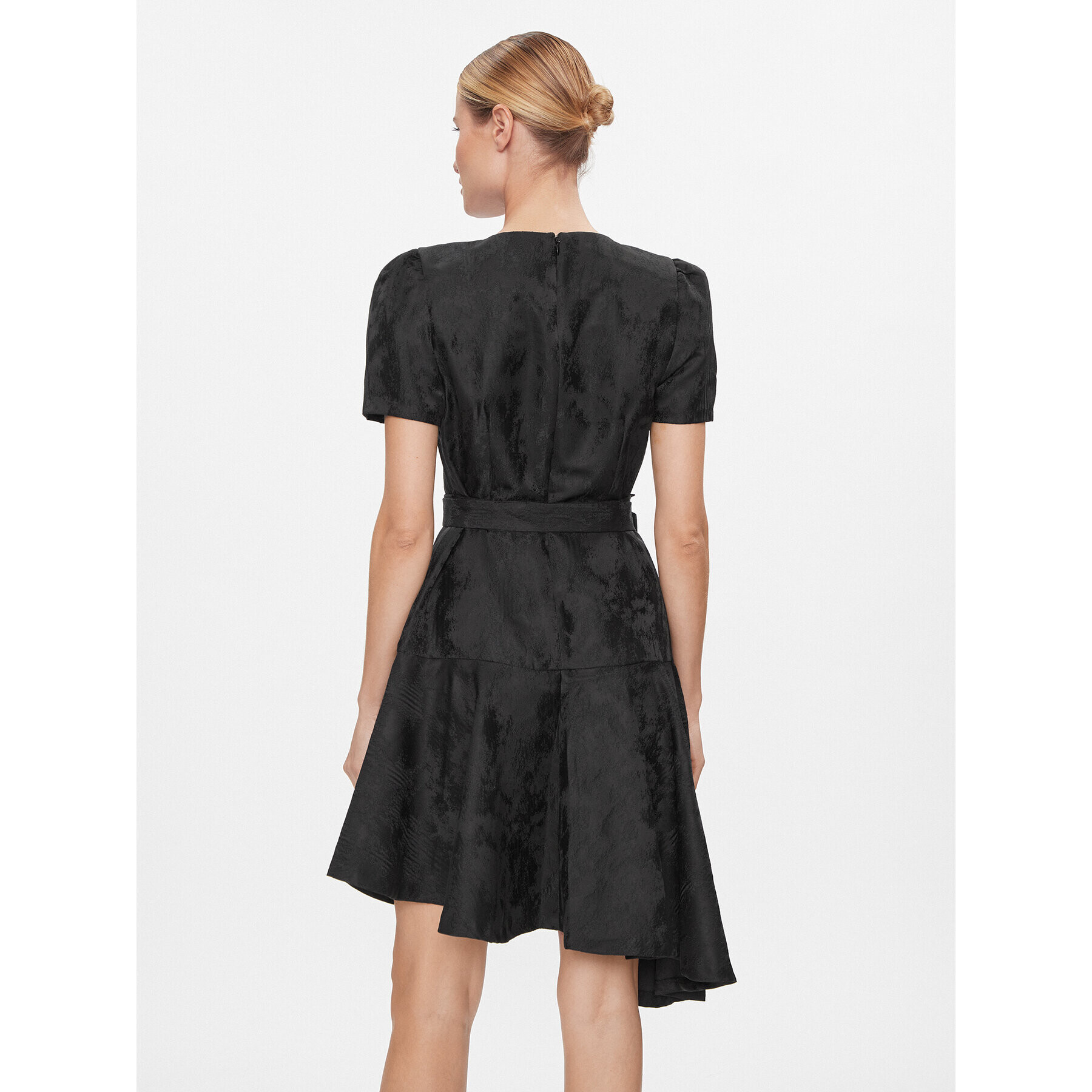 DKNY Коктейлна рокля DD3JQ466 Черен Regular Fit - Pepit.bg