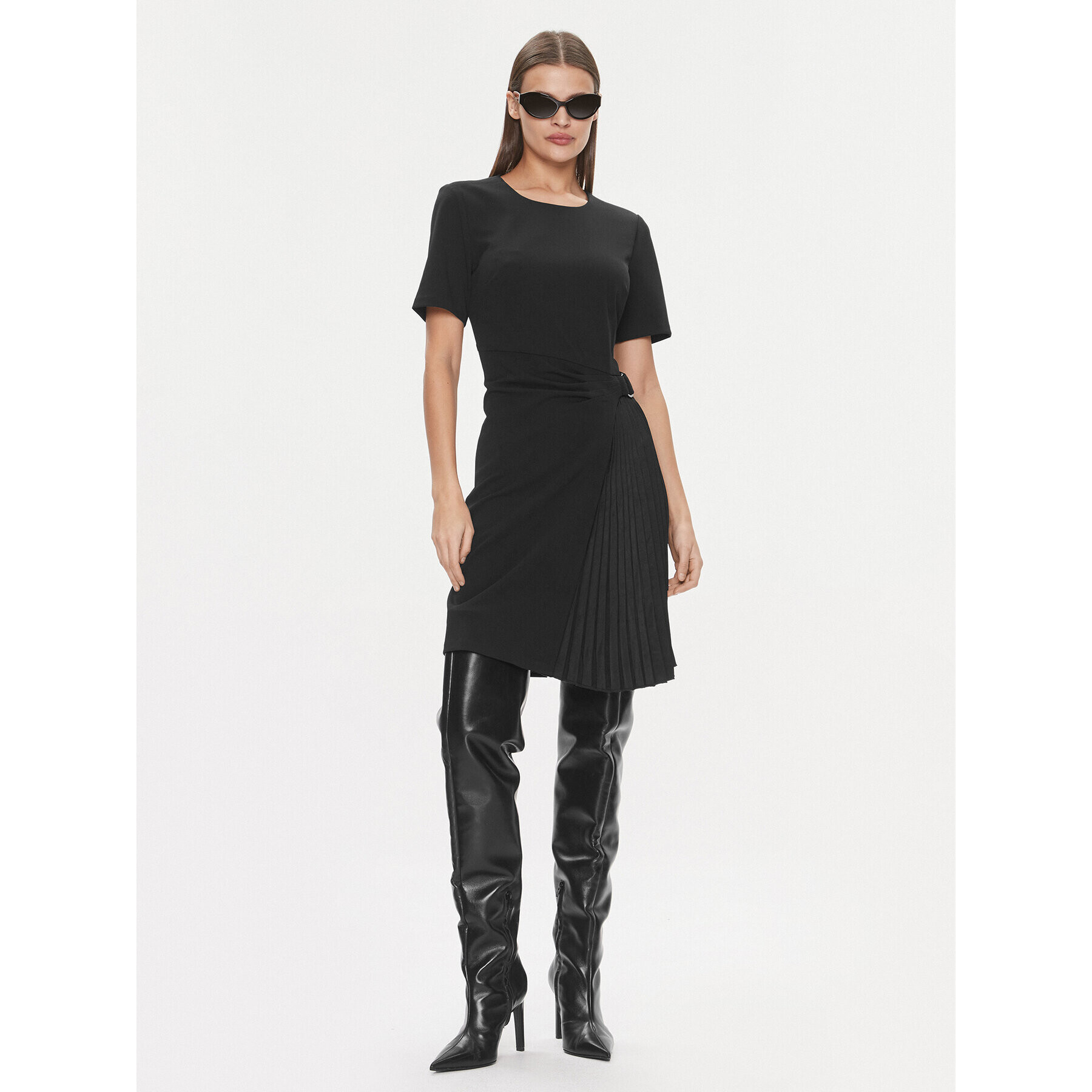 DKNY Ежедневна рокля DD3K1461 Черен Regular Fit - Pepit.bg