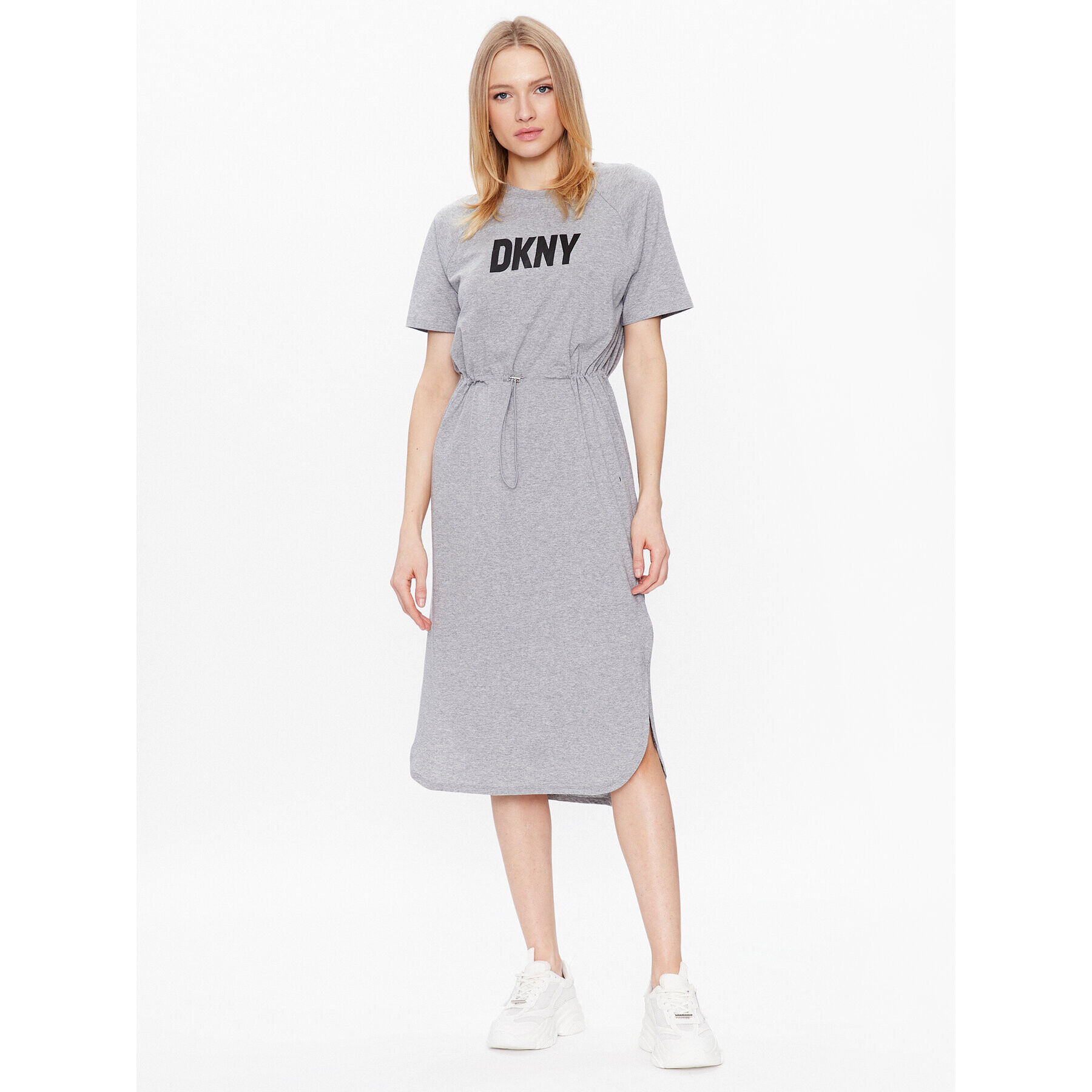 DKNY Ежедневна рокля P1BD7EGQ Сив Regular Fit - Pepit.bg