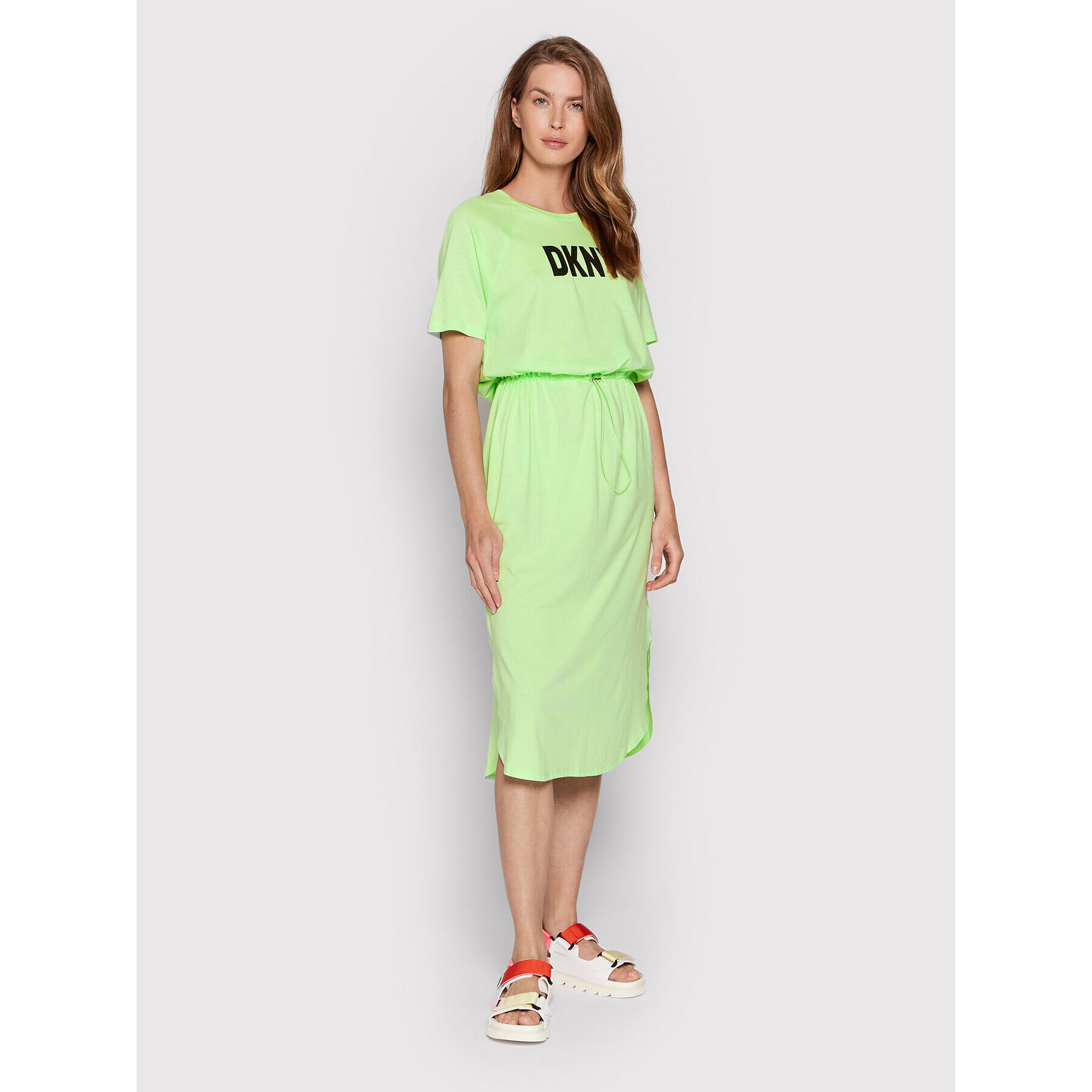 DKNY Ежедневна рокля P2AD7EGQ Зелен Regular Fit - Pepit.bg