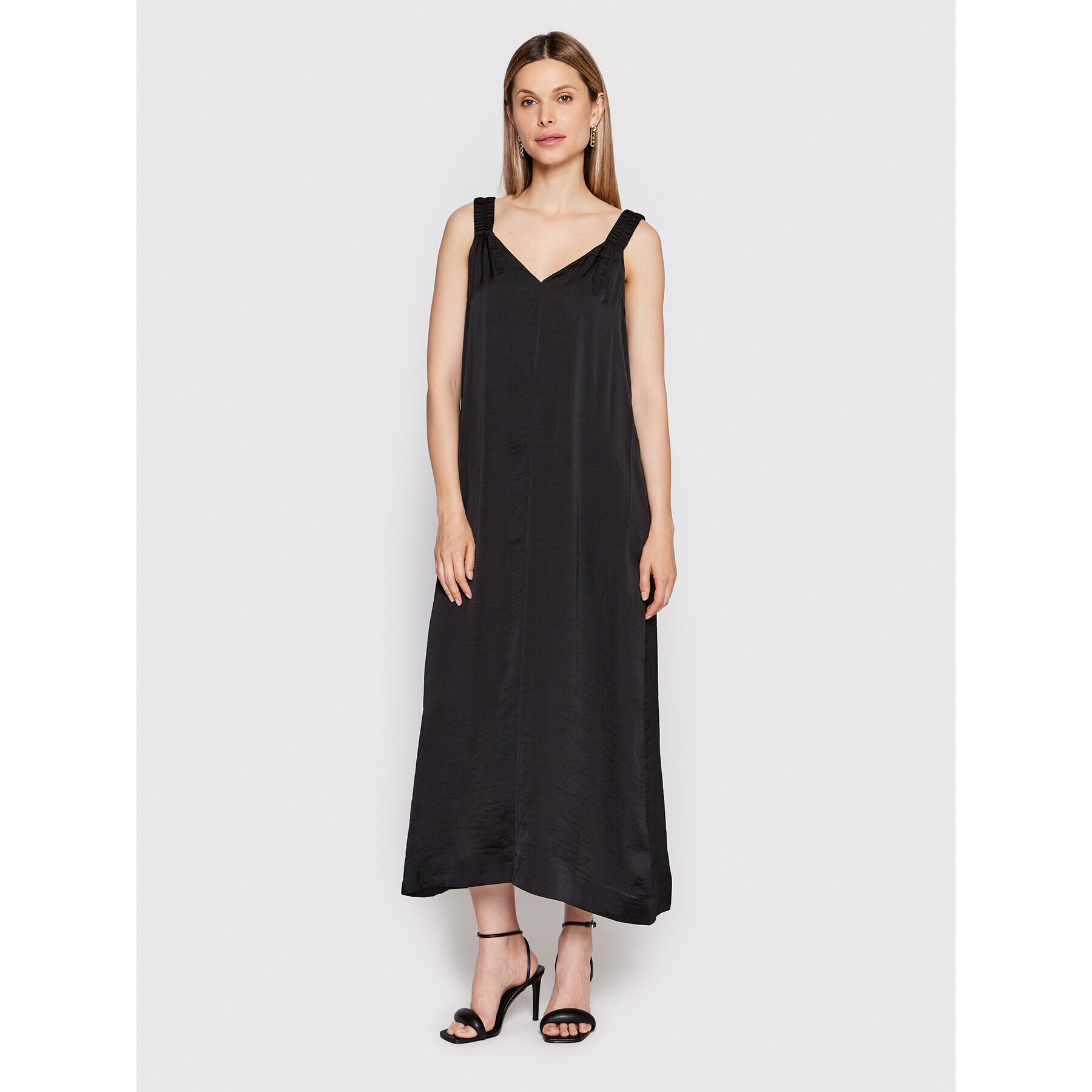DKNY Ежедневна рокля P2DBTN10 Черен Regular Fit - Pepit.bg