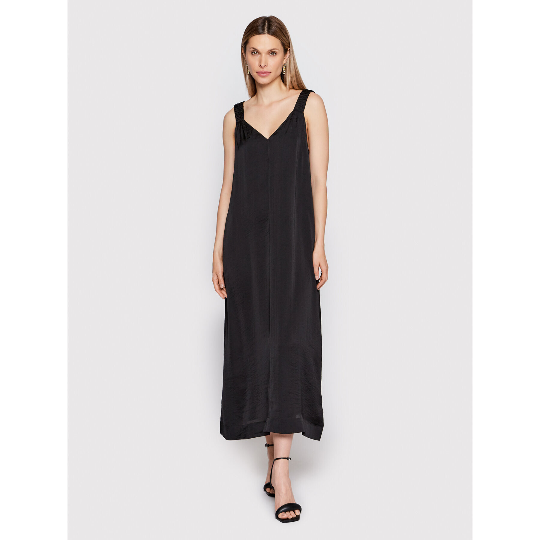 DKNY Ежедневна рокля P2DBTN10 Черен Regular Fit - Pepit.bg